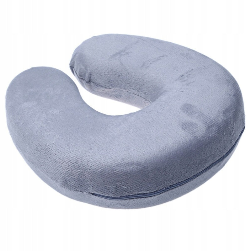 TRAVEL PILLOW CROISSANT NECK FOR AIRPLANE HEADREST MEMORY FOAM FOA Brand no brand