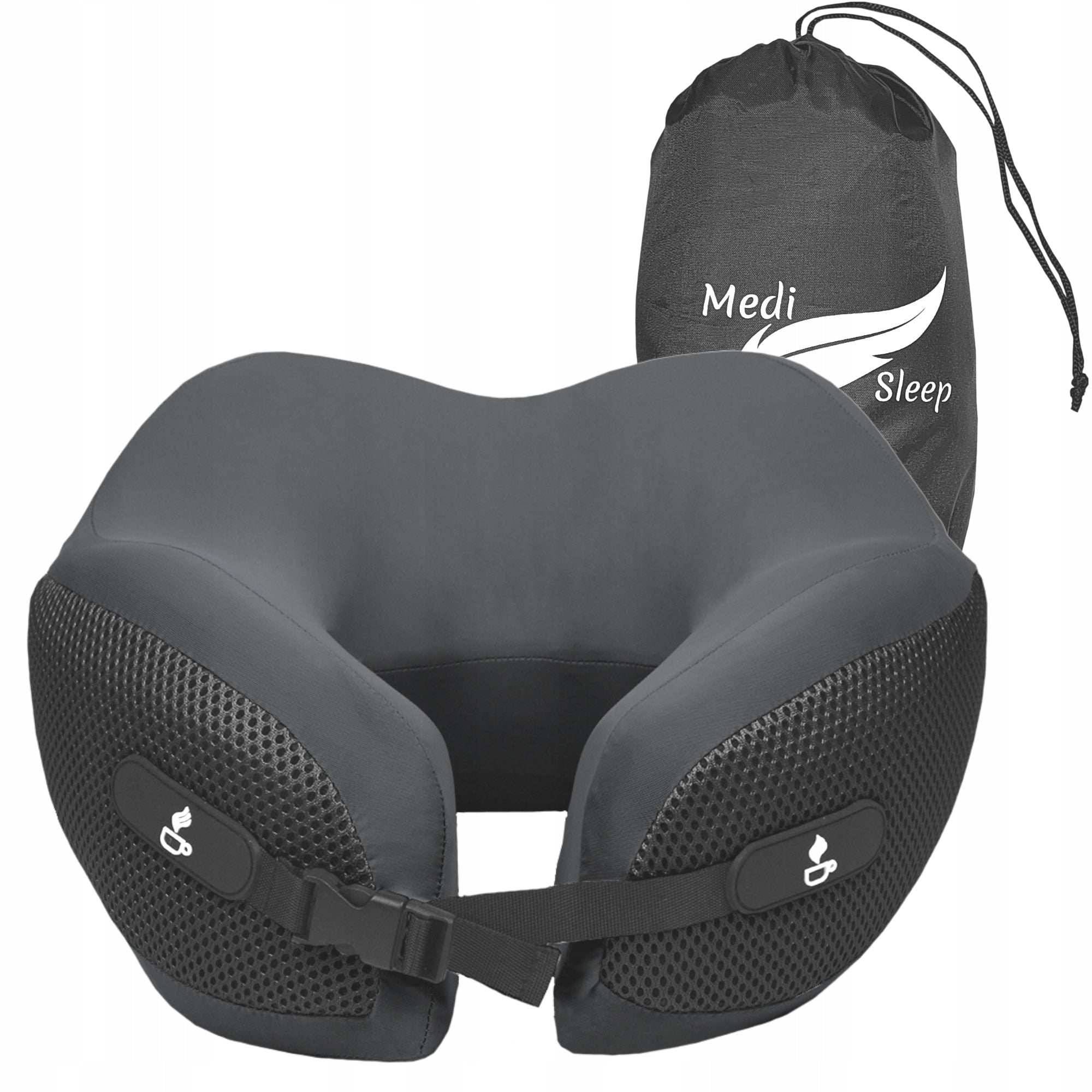 TRAVEL PILLOW TOURIST CROISSANT NECK FOR CAR AIRPLANE MEDI SLE