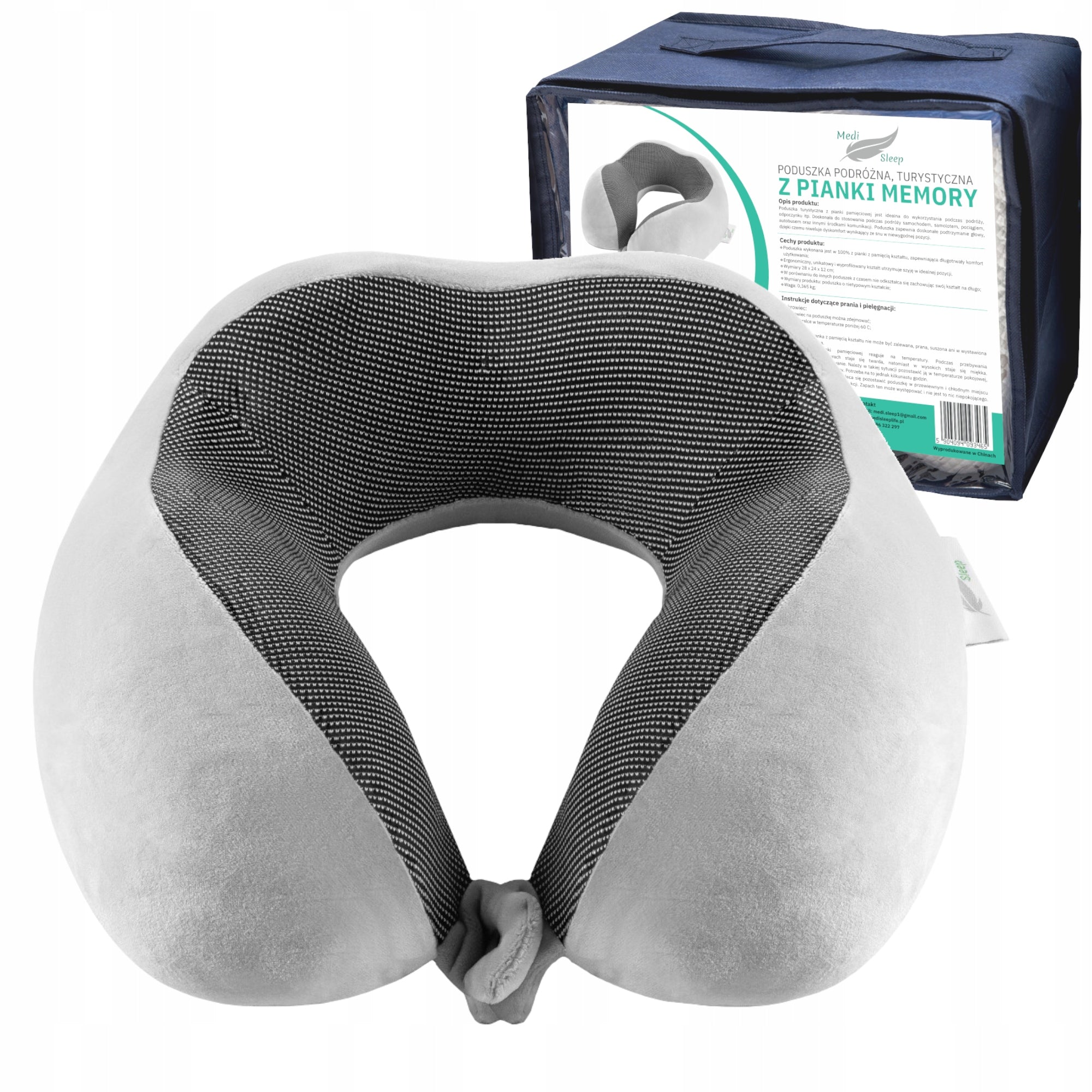 TRAVEL PILLOW TRAVEL NECK HEADREST FOR CAR MEMORY