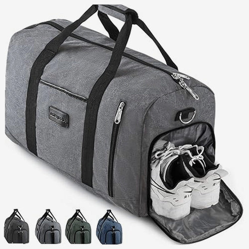 TRAVEL SPORTS BAG 39L SHOE COMPARTMENT ROOMY FOR MAN