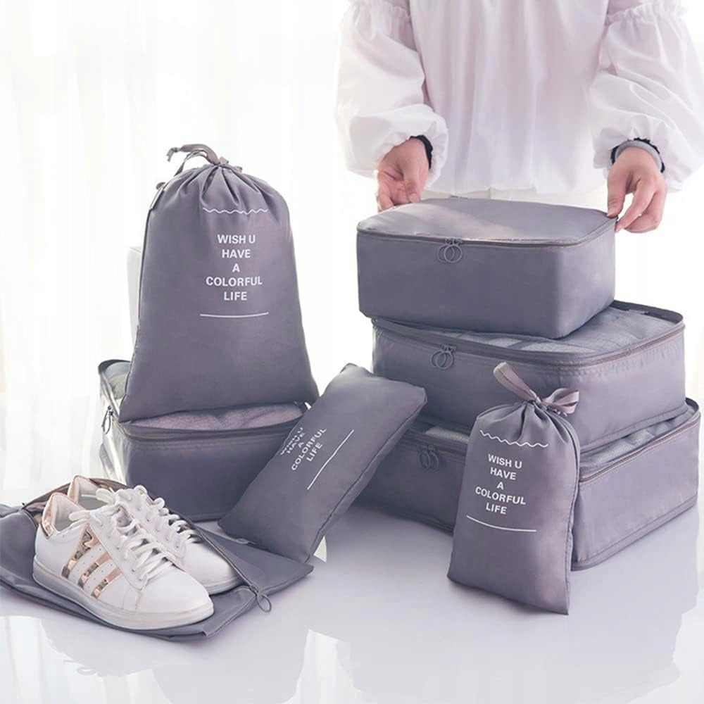 TRAVEL STORAGE BAGS FOR TOUR ORGANIZER 9 PACK Brand no brand
