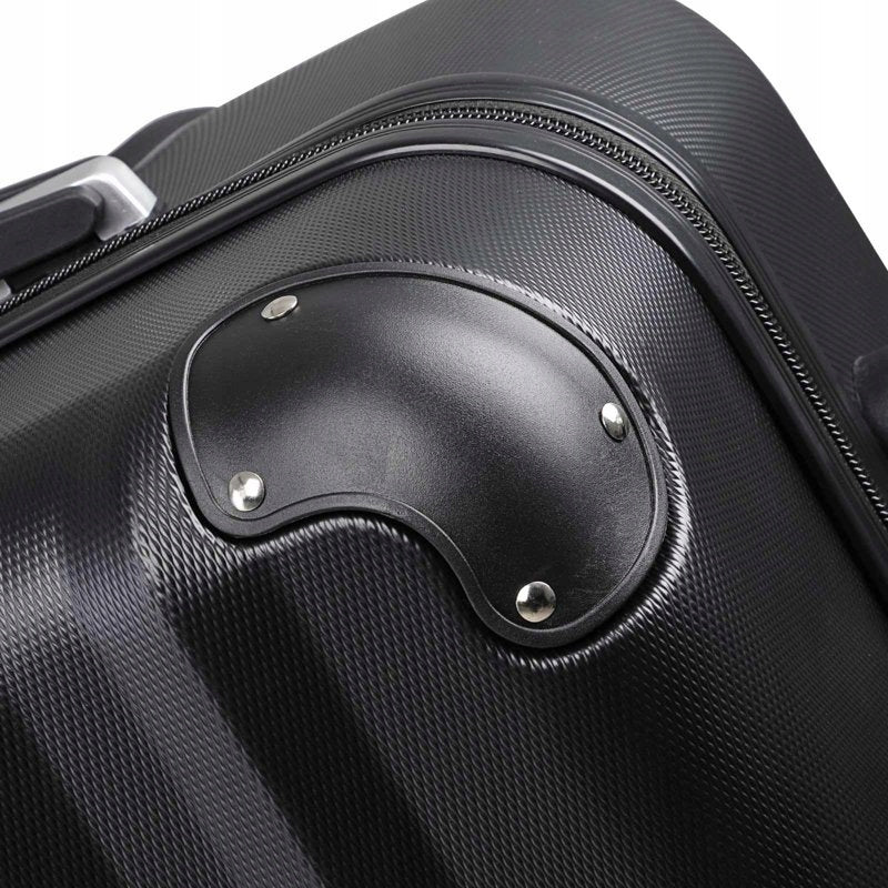 TRAVEL SUITCASE ON WHEELS SET 3in1 LIGHTWEIGHT Depth (shorter edge) 28 cm