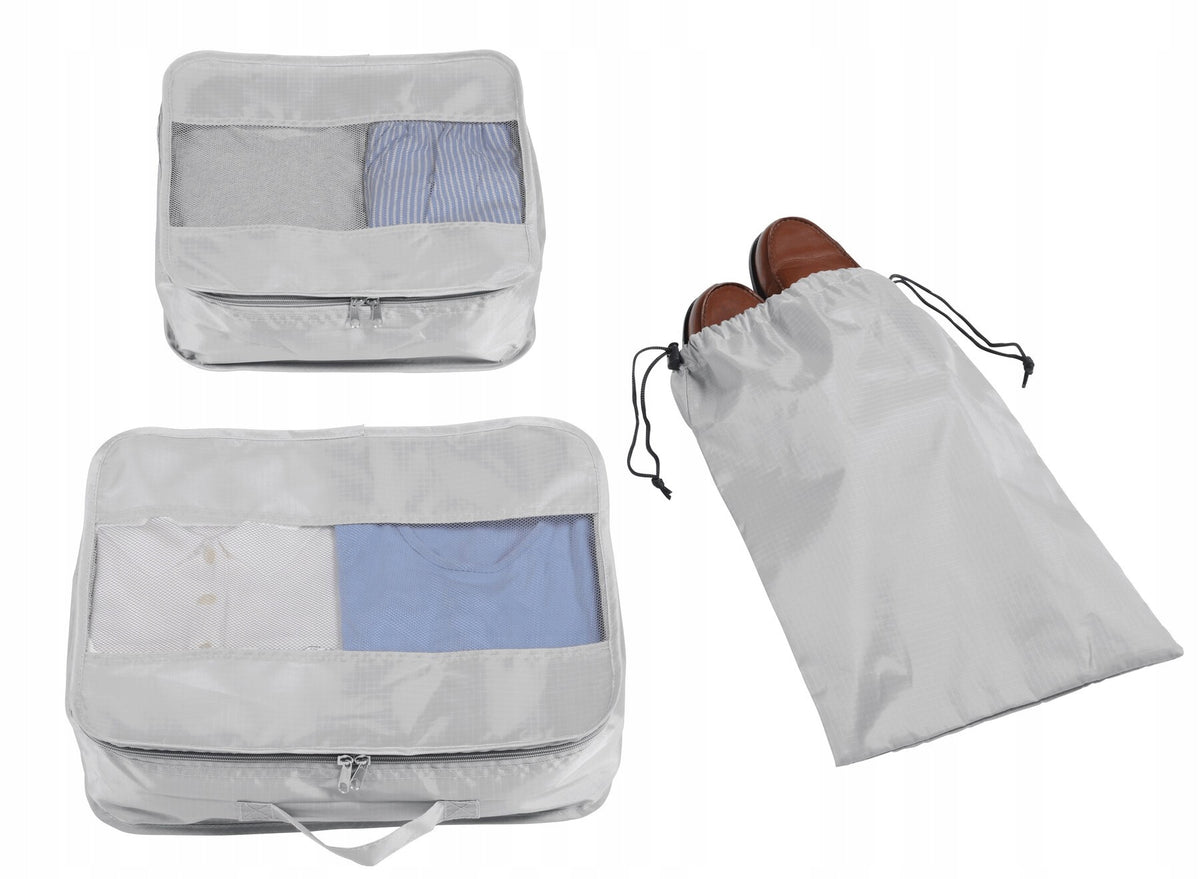 TRAVEL SUITCASE ORGANIZER SET OF CASES 3 PCS.