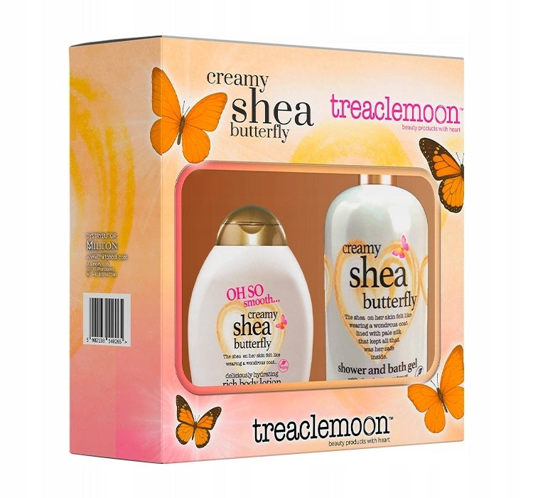 TREACLEMOON CREAMY SHEA BUTTERFLY BODY CARE COSMETICS SET