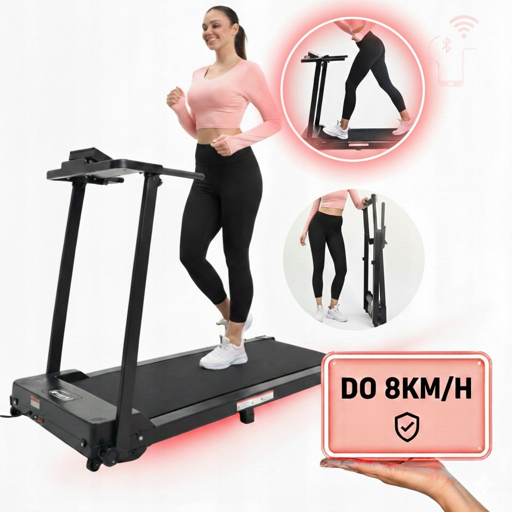 TREADMILL ELECTRIC FOLDING HOME TRAINING RUNNING UP TO 8KM/H SAFE Manufacturer code HS-750WP