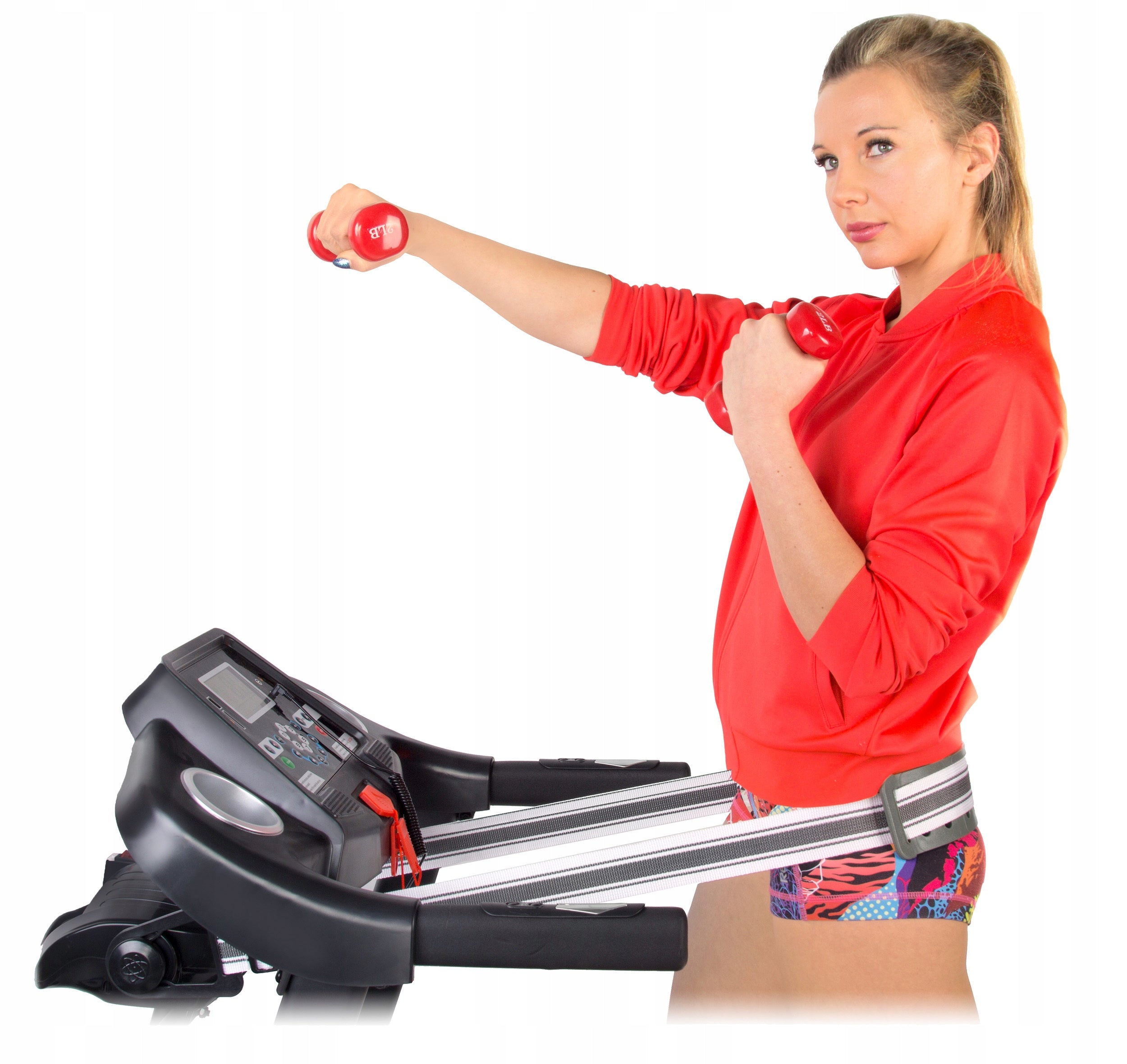 TREADMILL ELECTRIC HOME CORCIANO LAXE FOLDING MASSAGER 150KG 19KMH Measurements training duration distance speed pulse burned calories