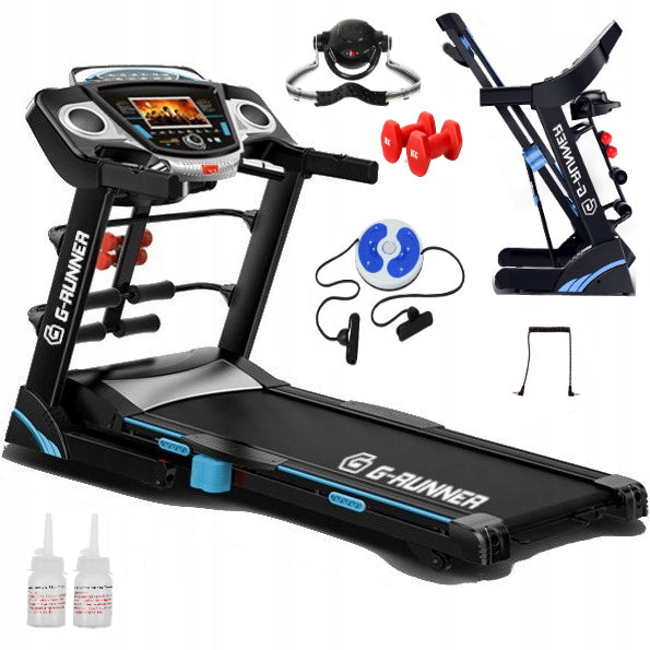 TREADMILL ELECTRIC HOME G-RUNNER 500 ANDROID USB MASSAGER AUTO-ELEVATION WIFI