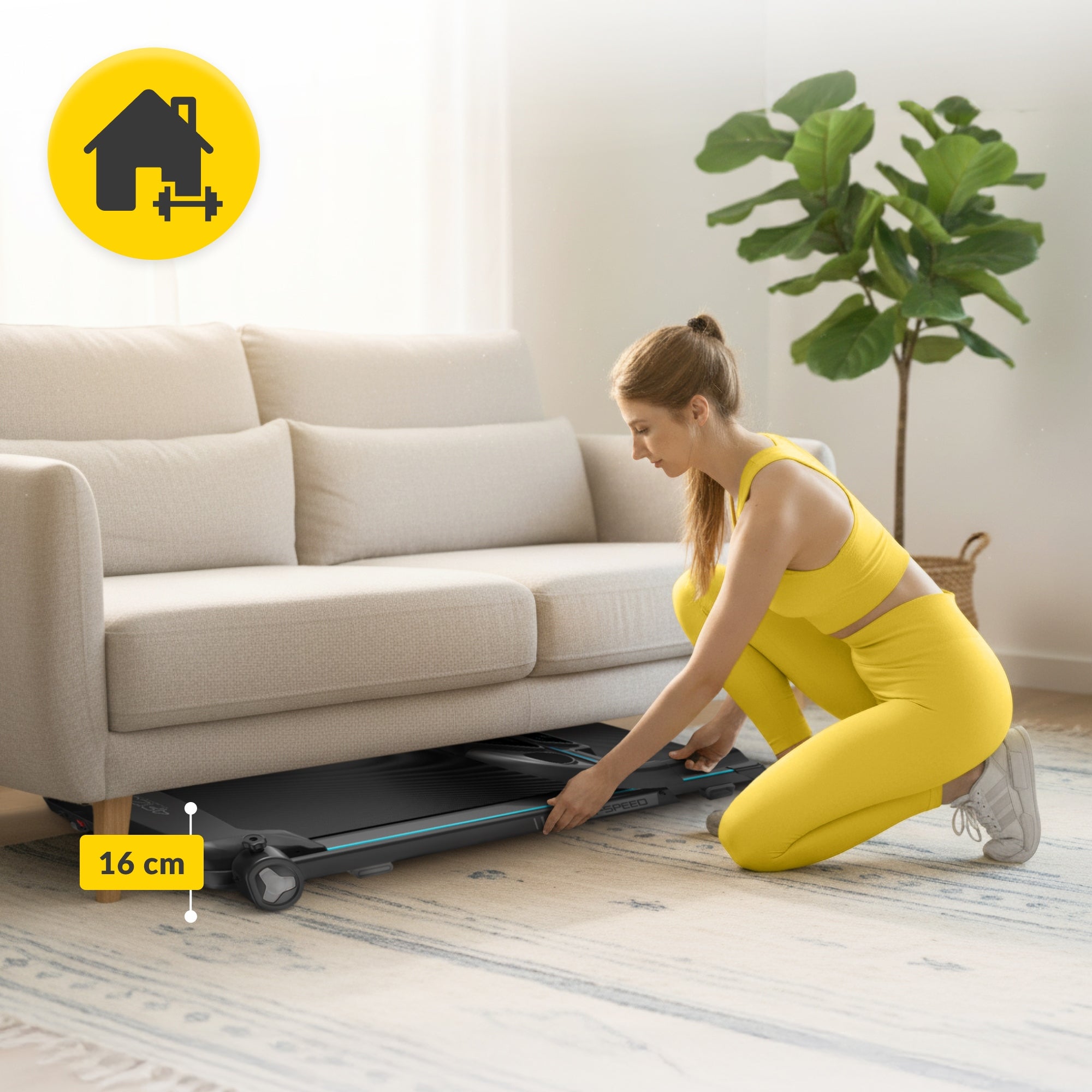 TREADMILL ELECTRIC HOME TRAINING CUSHIONING TILT ADJUSTMENT Kind electric