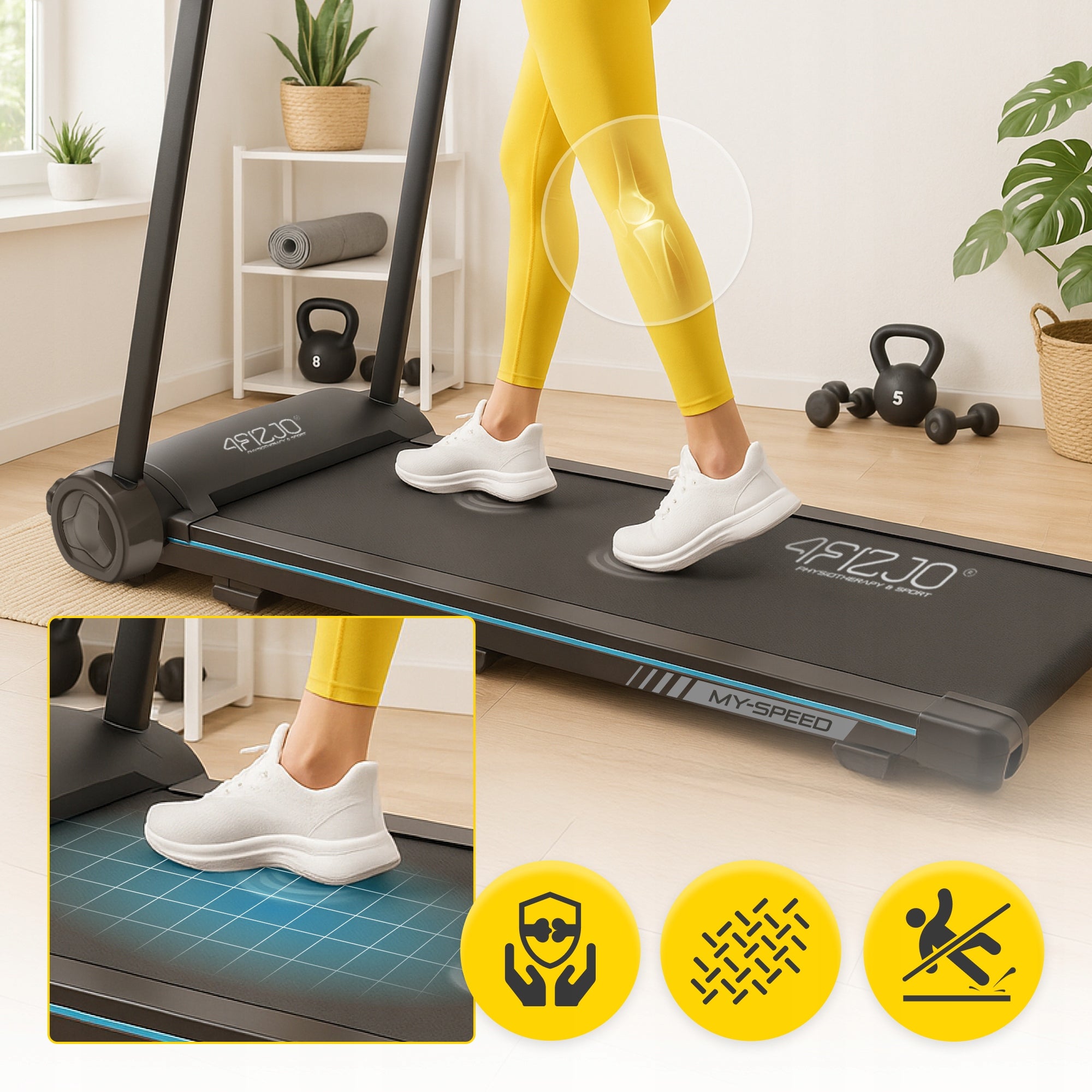 TREADMILL ELECTRIC HOME TRAINING CUSHIONING TILT ADJUSTMENT Packaging status original