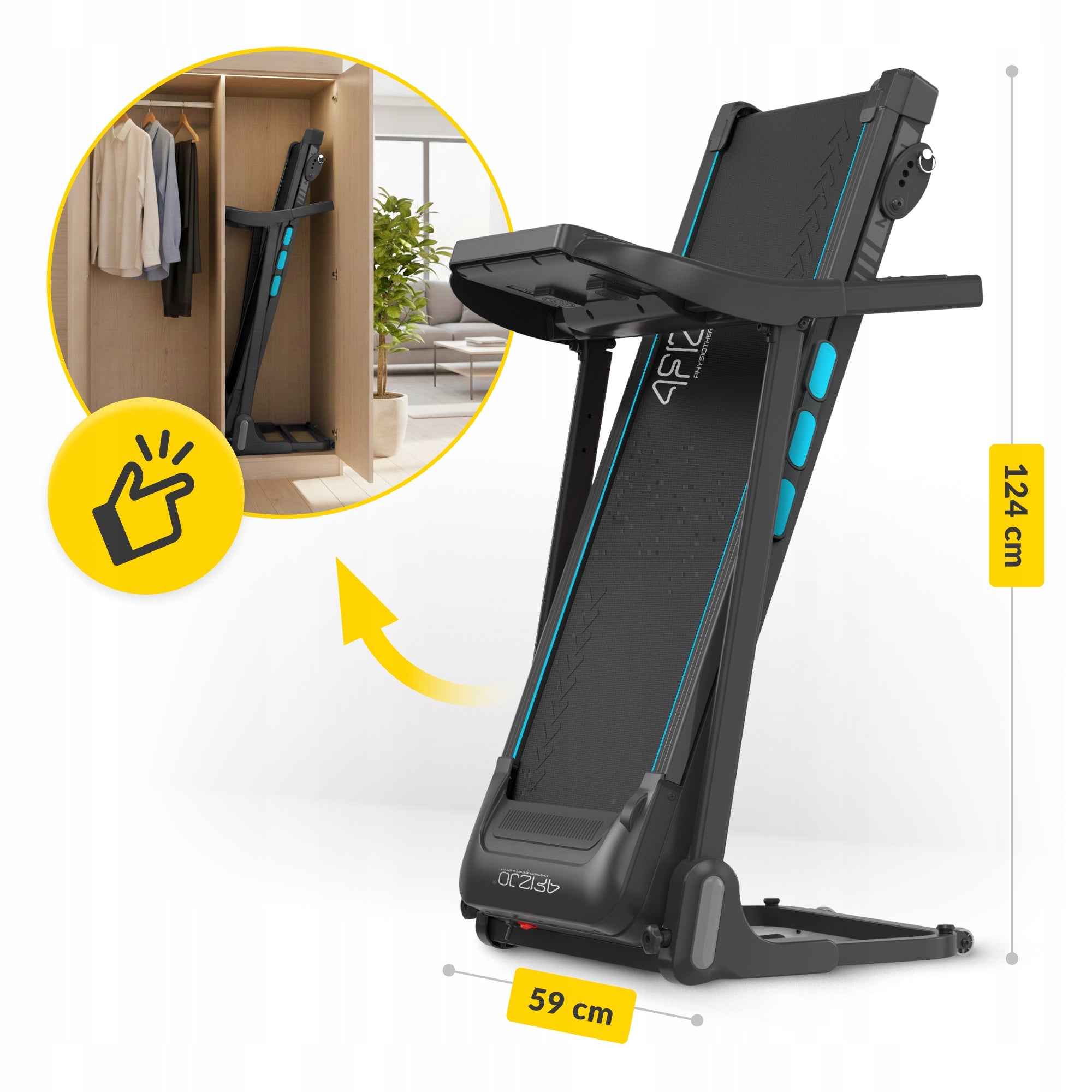 TREADMILL ELECTRIC HOME TRAINING SLOPE APPLICATION CUSHIONING RUN Maximum user weight 90 kg