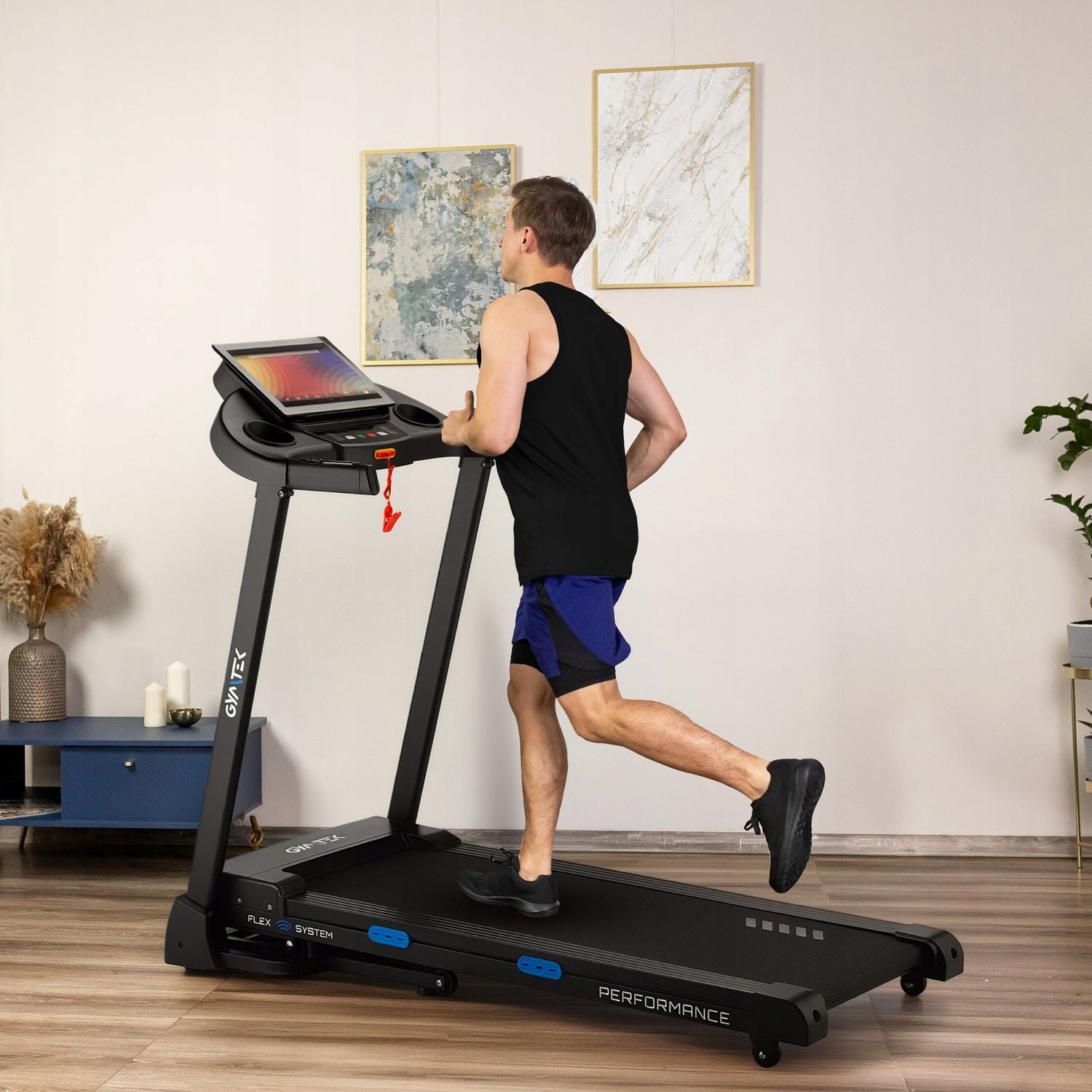 TREADMILL HOME ELECTRIC ANGLE OF INCLINATION APPLICATION BT CUSHIONING GYMTEK Packaging status original