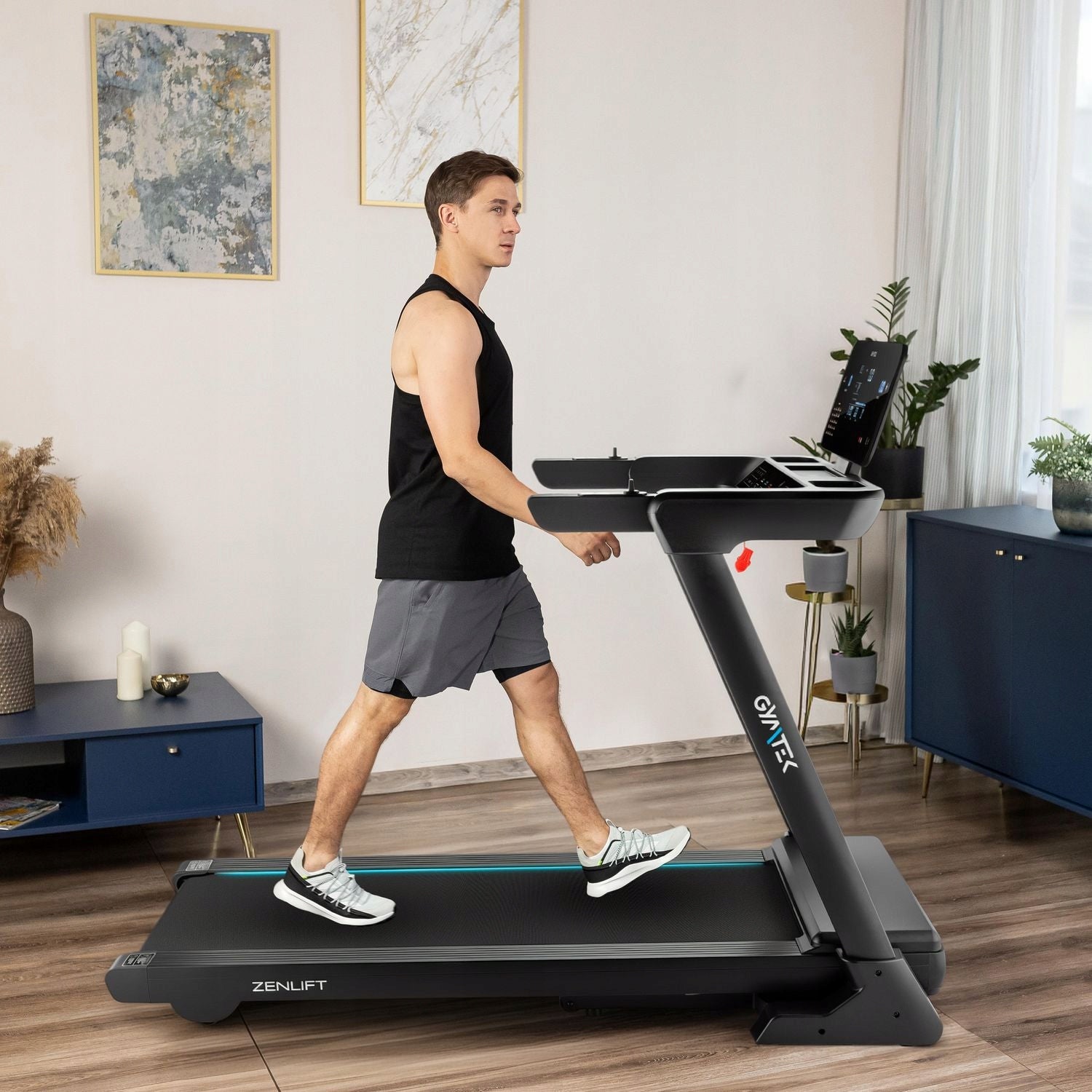 TREADMILL HOME ELECTRIC TILT ADJUSTMENT SHOCK ABSORPTION XT820 GYMTEK Packaging status original