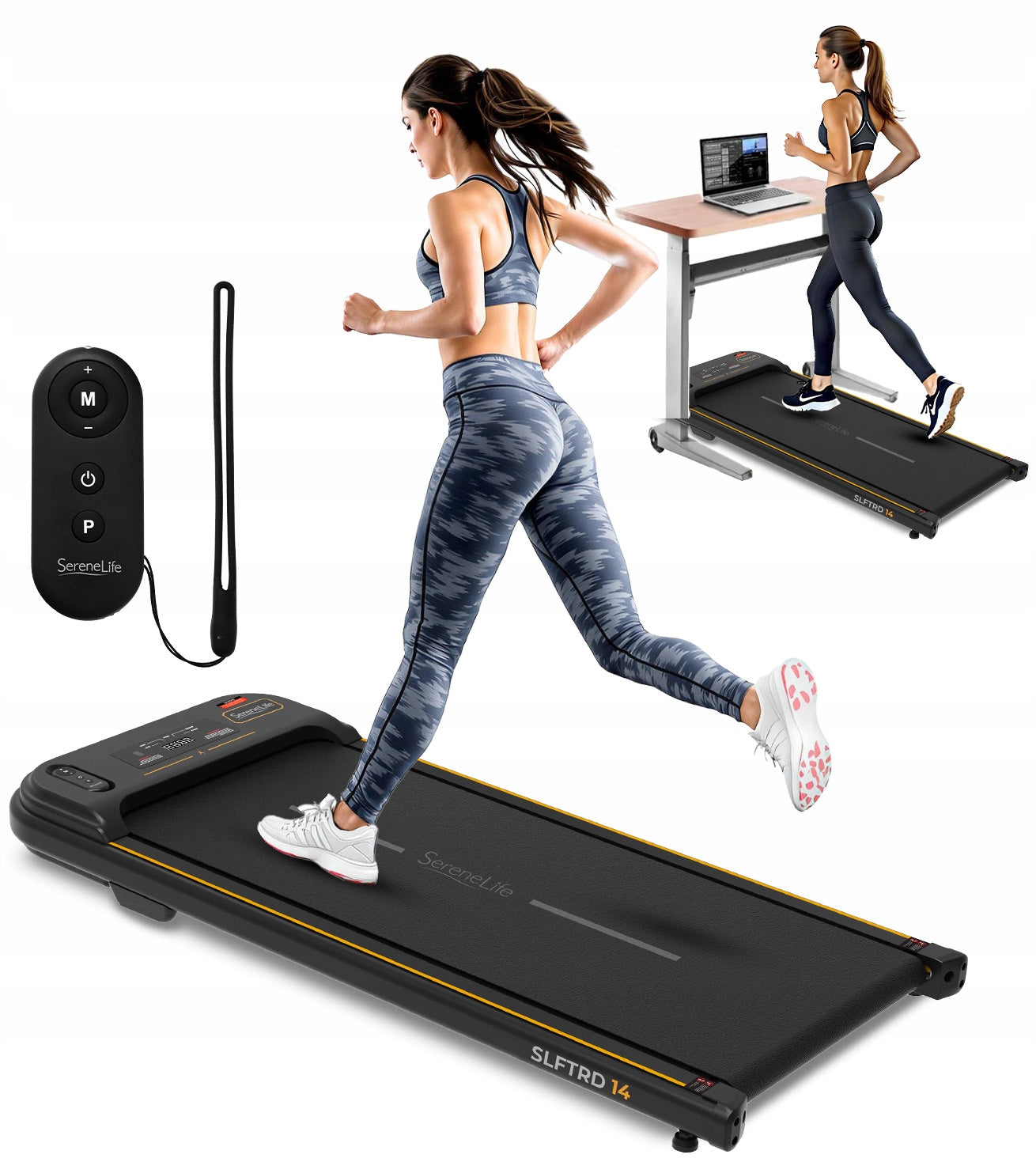 TREADMILL HOME ELECTRIC WALKING PADFOR RUNNING WALKING UP TO 120KG