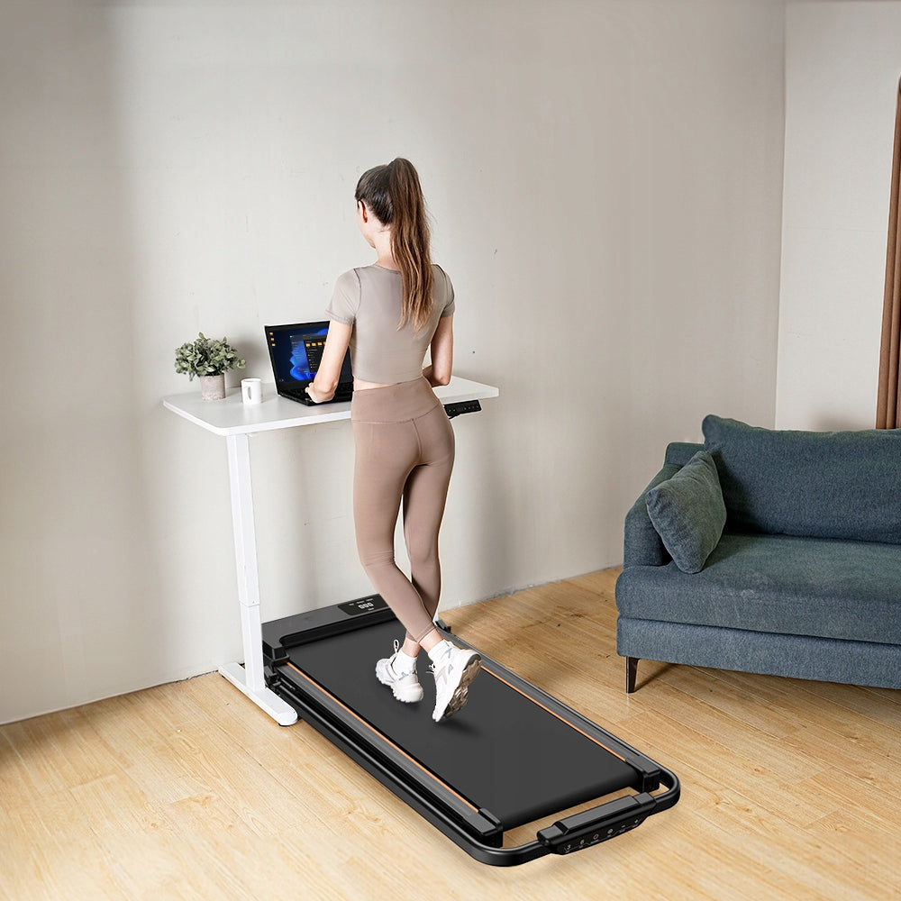 TREADMILL KZYNTH HOME ELECTRIC 2in1 FOLDING Treadmill lose weight 1-10KM/H Measurements training duration distance speed burned calories
