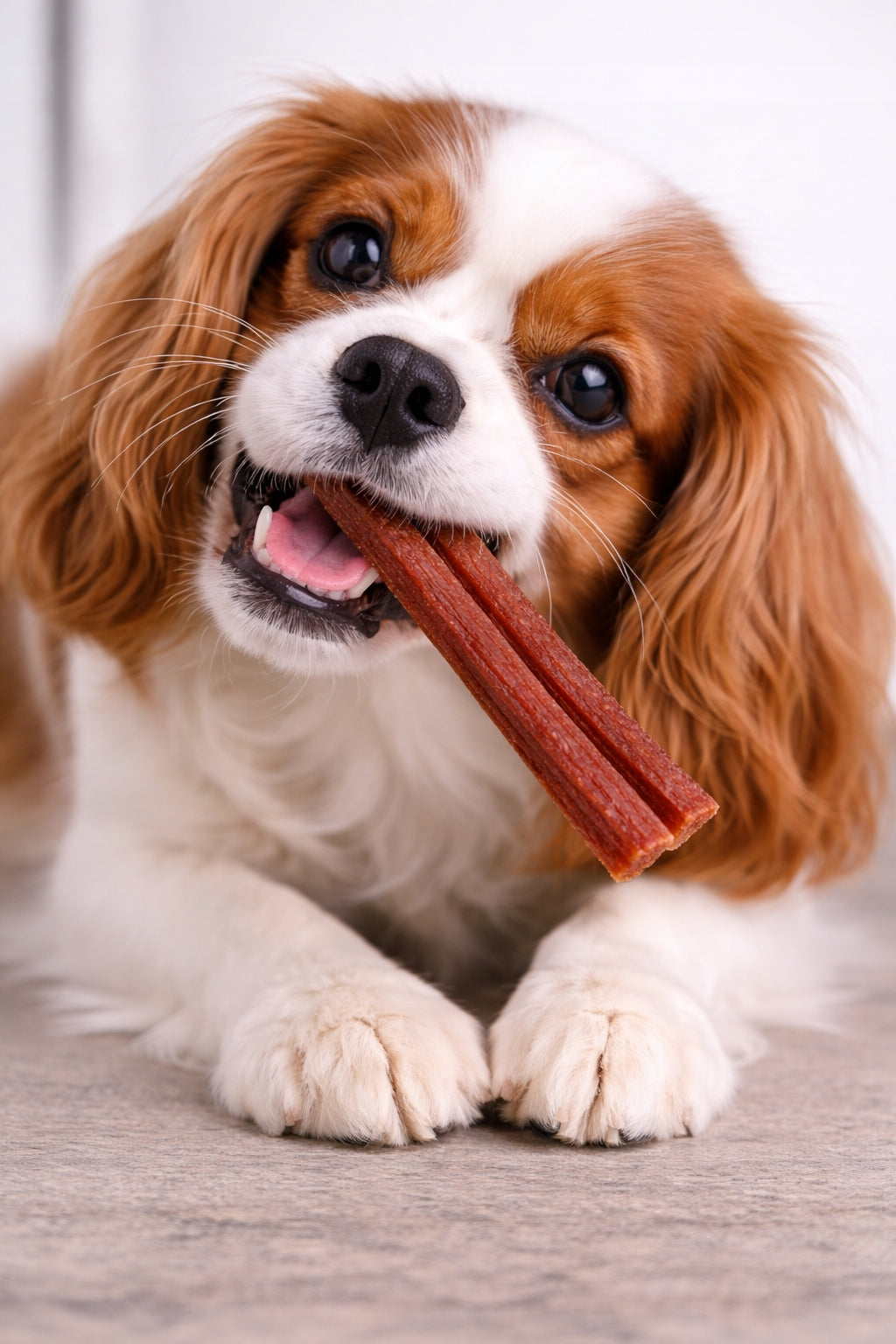 TREAT DOG TEETHER HollyPets SOFT DUCK STRIPS 500g Volume 0.5 ml
