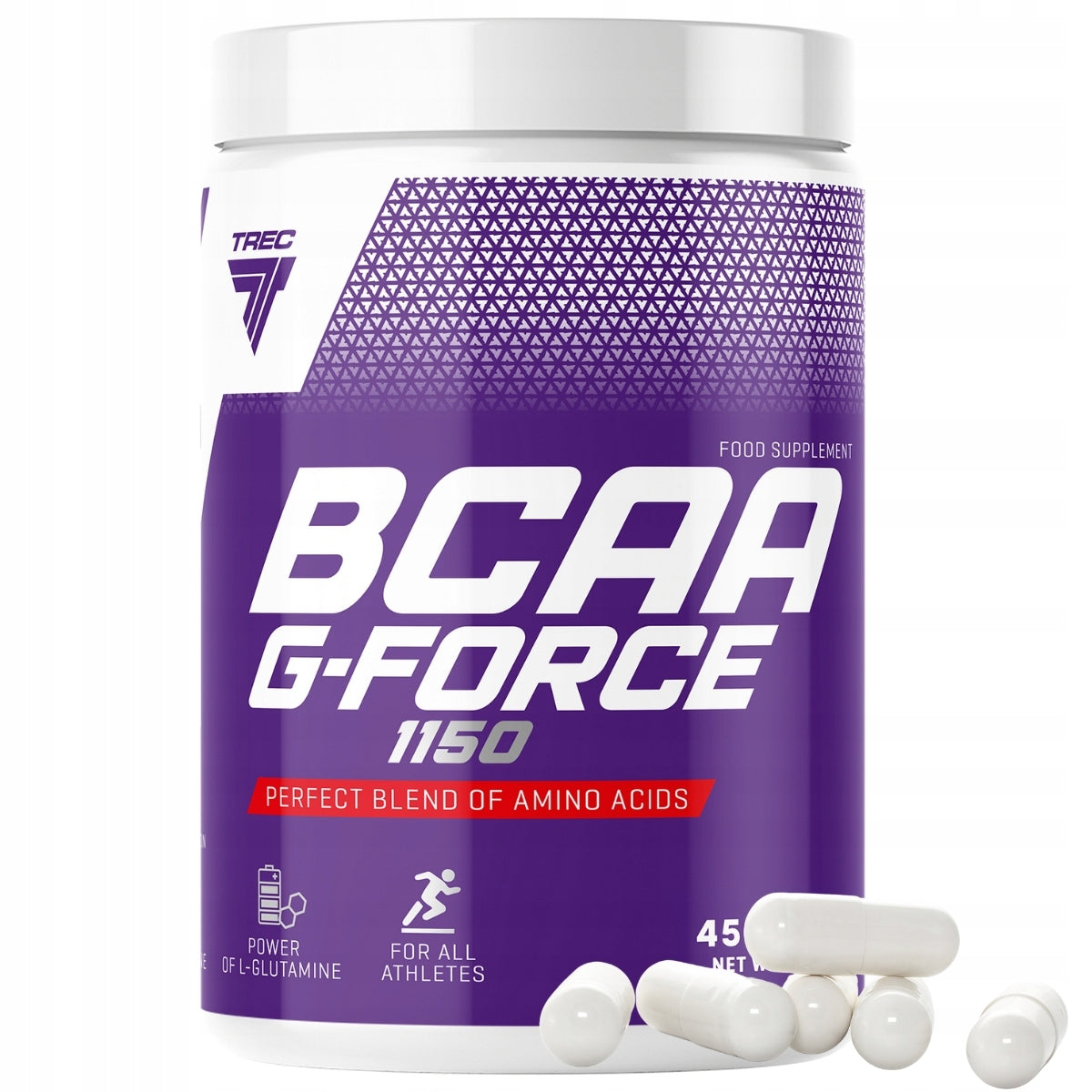 TREC BCAA G-FORCE 360k | BCAA + GLUTAMINE REGENERATION + AMINO STRENGTH