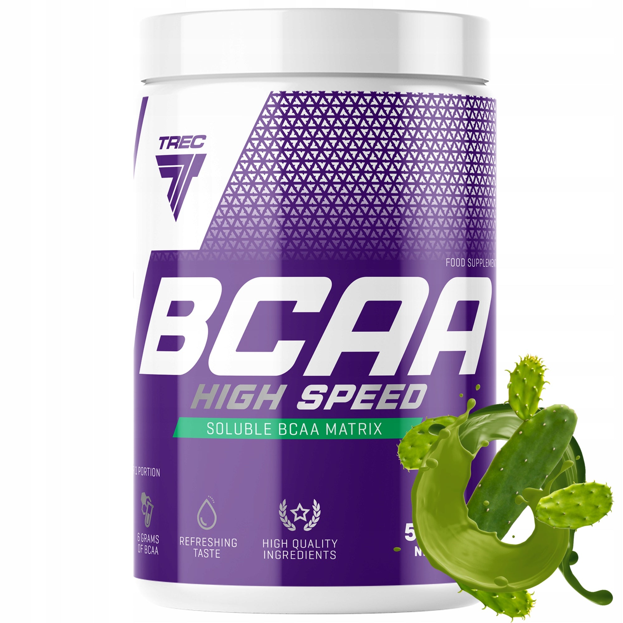 TREC BCAA HIGH SPEED 500g AMINO ACIDS MUSCLE REGENERATION ENDURANCE|cactus