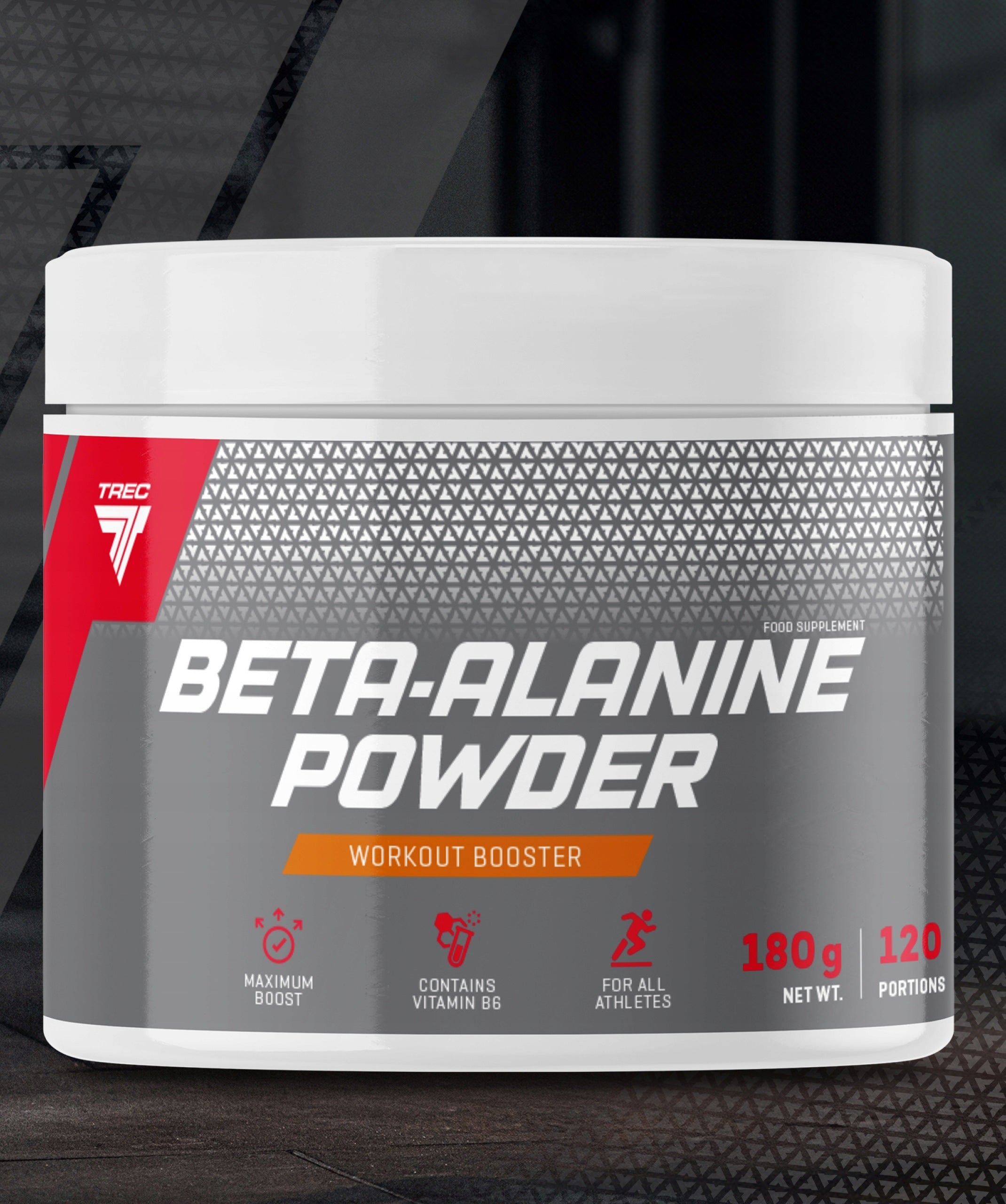 TREC BETA ALANINE POWDER 180g STRENGTH PUMP STRENGTH ALANINE Packaging status original