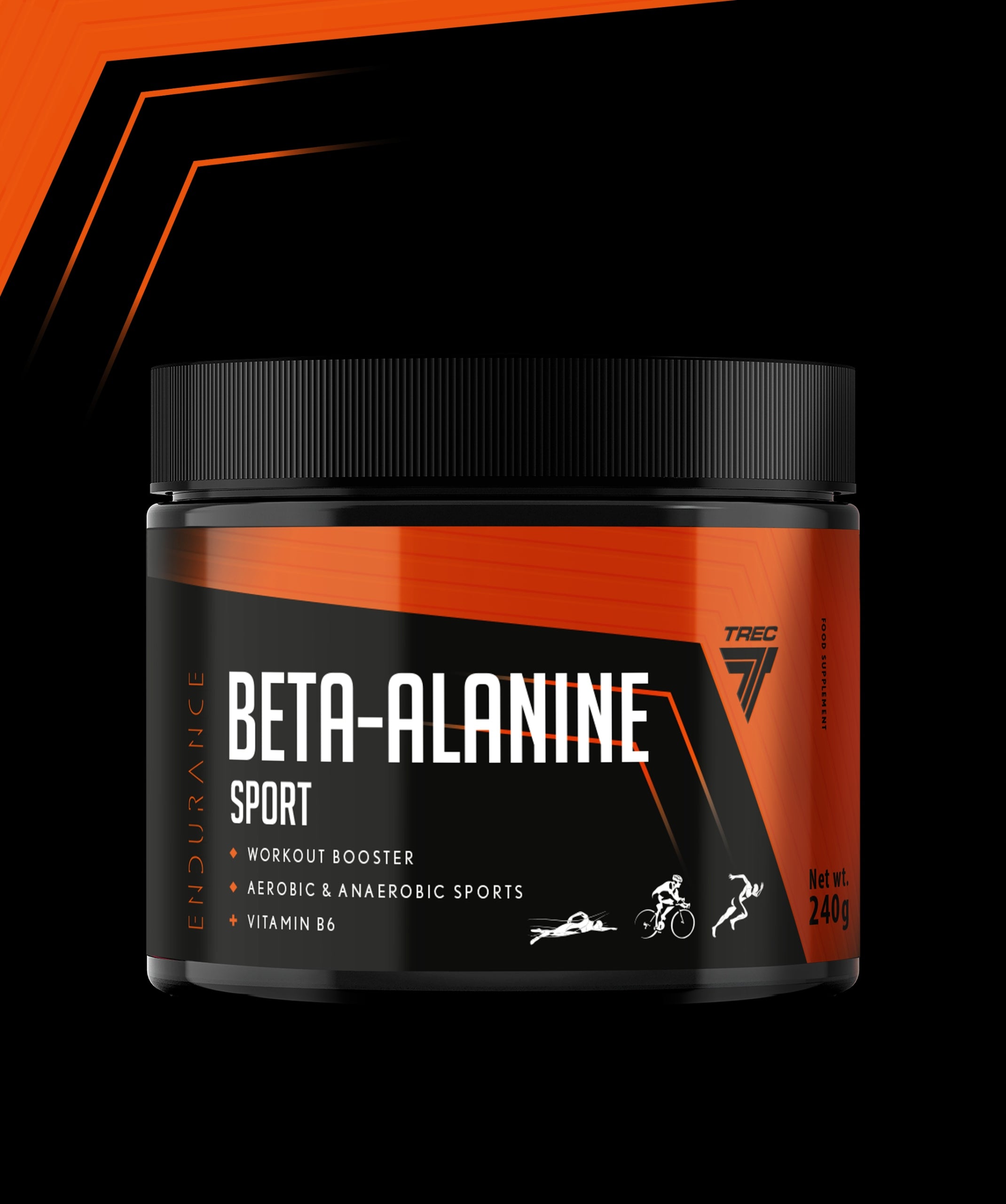 TREC BETA ALANINE SPORT BETA-ALANINE AMINO ACIDS VITAMIN B6 PUMP|240 g EAN (GTIN) 5902114045784