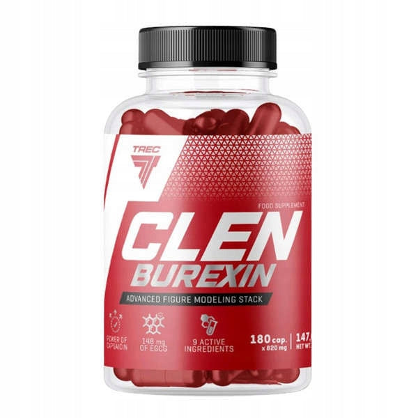 TREC CLENBUREXIN 180 KAPS FAT BURNER WEIGHT REDUCTION FAT BURNER Manufacturer code 5901828344312