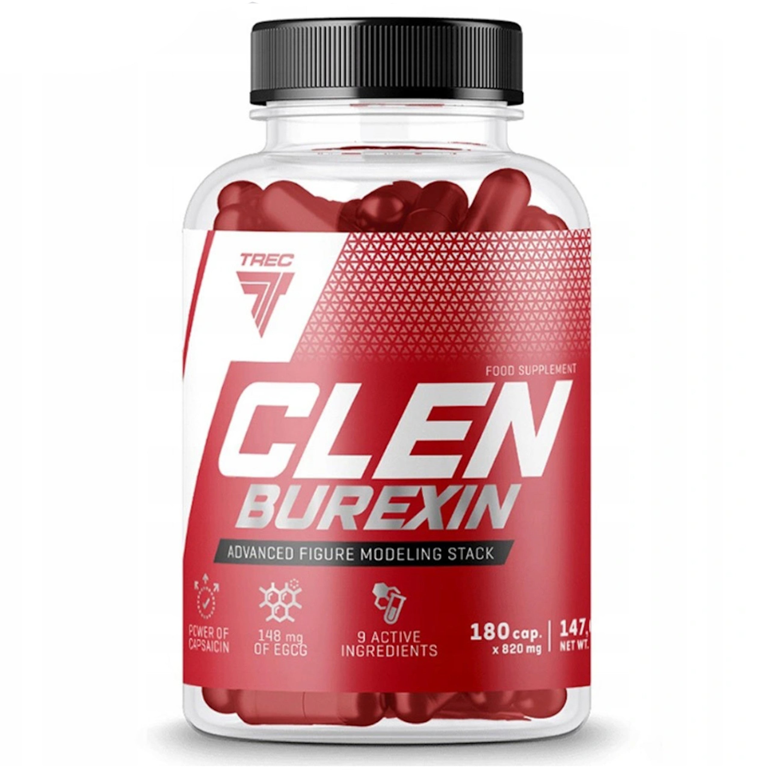 TREC CLENBUREXIN 180 KAPS FAT BURNER WEIGHT REDUCTION FAT BURNER