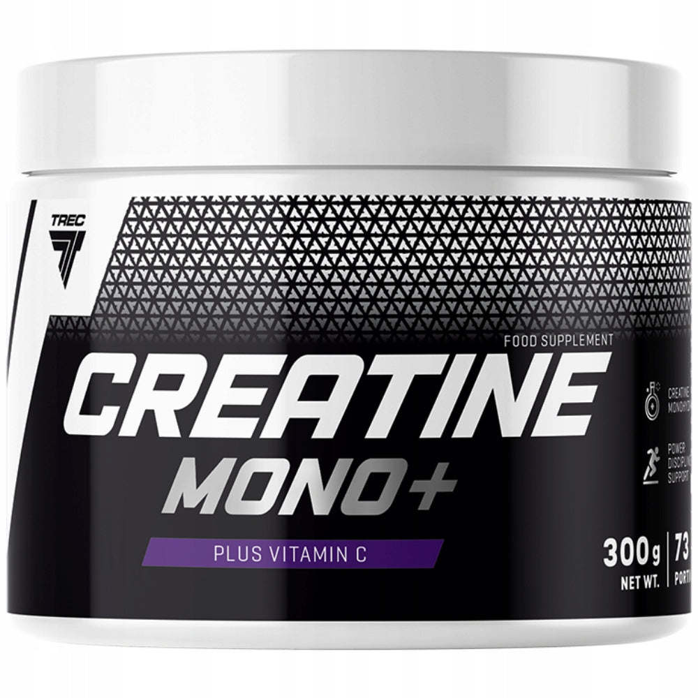 TREC CREATINE MONO+ 300g CREATINE APPLE MONOHYDRATE GREEN APPLE