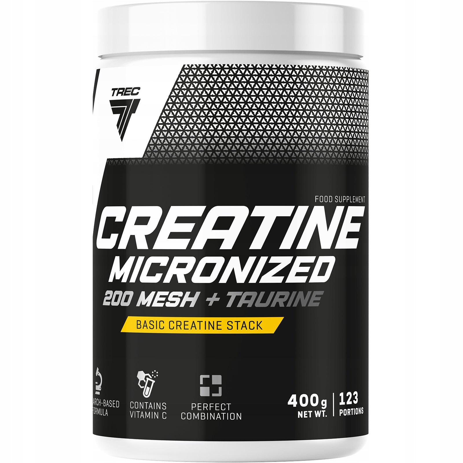 TREC CREATINE XXL Micronized Monohydrate + TAURINE Physical Performance