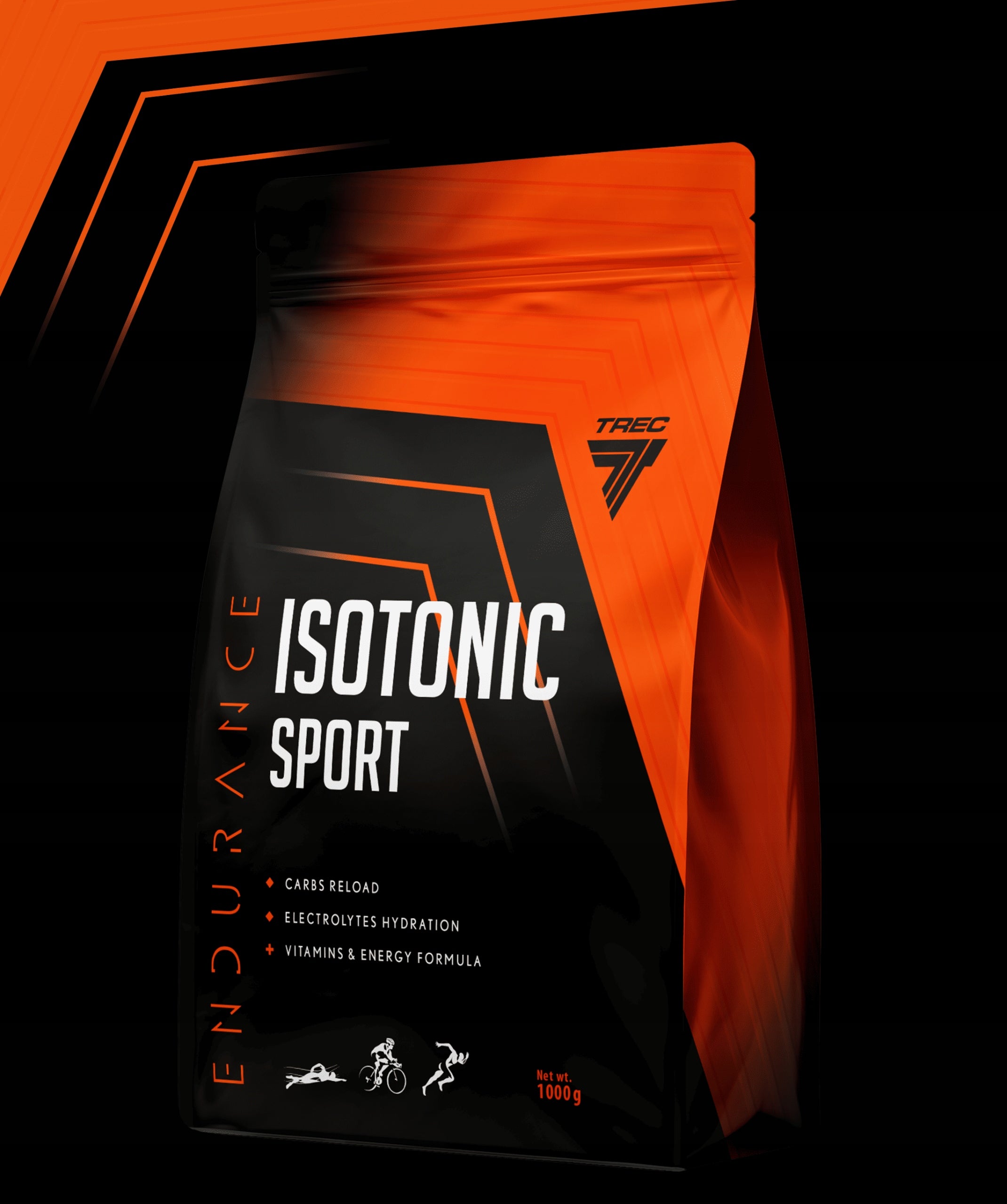 TREC Endurance ISOTONIC SPORT 1000g Isotonic Electrolytes Minerals Vit.C B12 Expiration date at least six months from the date of purchase