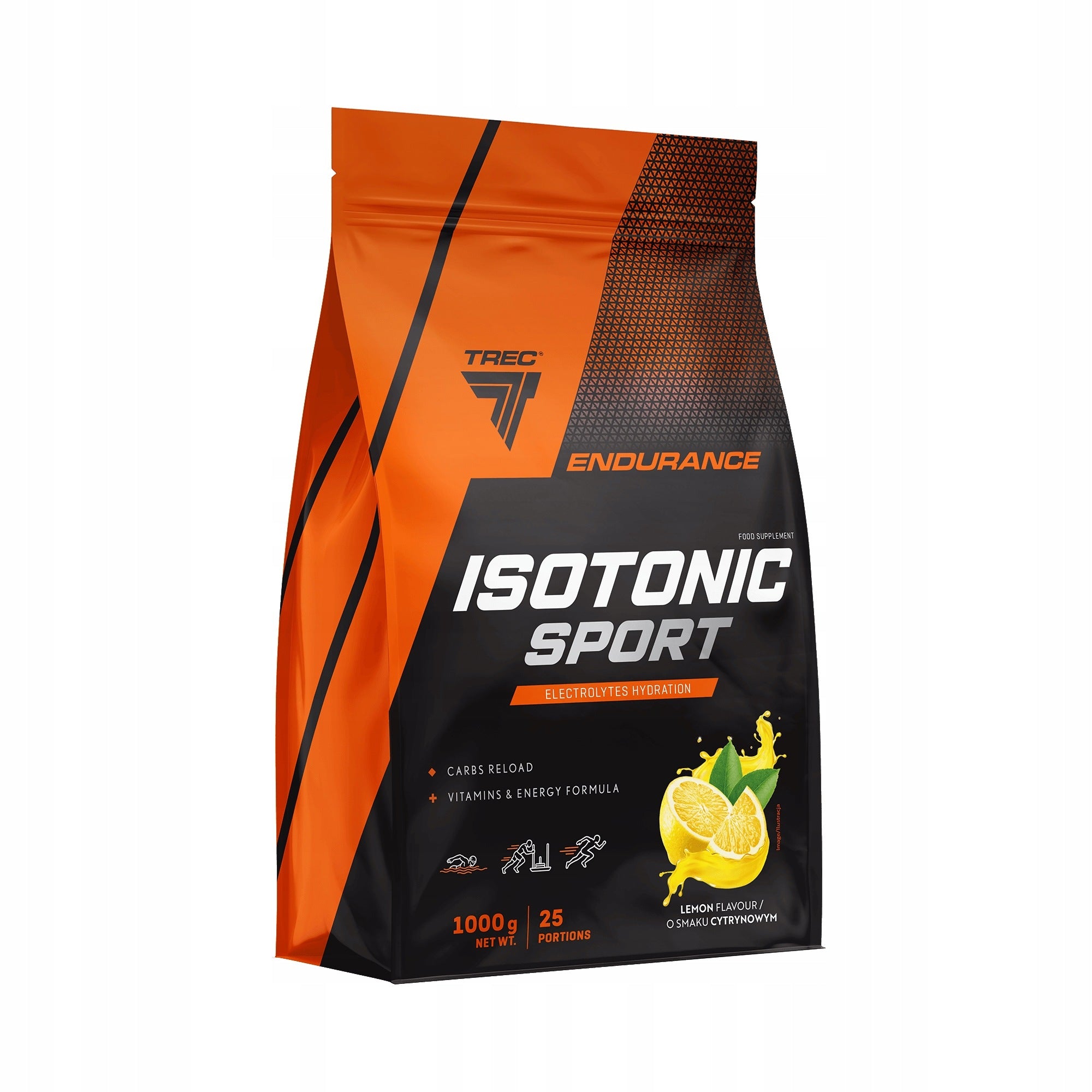 TREC Endurance ISOTONIC SPORT 1000g Isotonic Electrolytes Vitamins Minerals Packaging status original