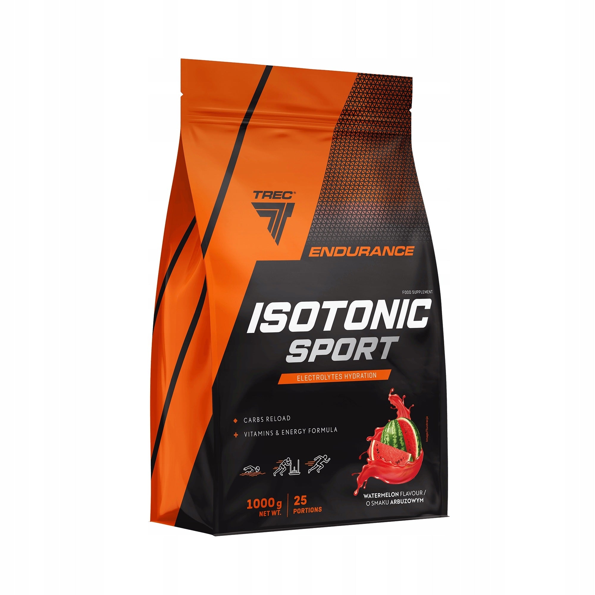 TREC Endurance Isotonic Sport 1000g ELECTROCARBOHYDRATES VITAMIN B6 C Packaging status original