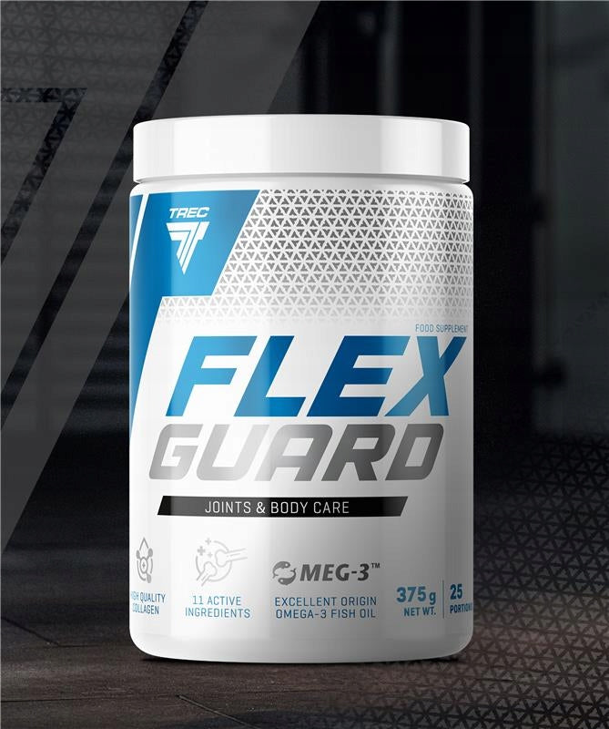 TREC FLEX GUARD 375G MAGNESIUM HEALTHY JOINTS OMEGA COLLAGEN ON BONE REGENERATION Expiration date at least six months from the date of purchase