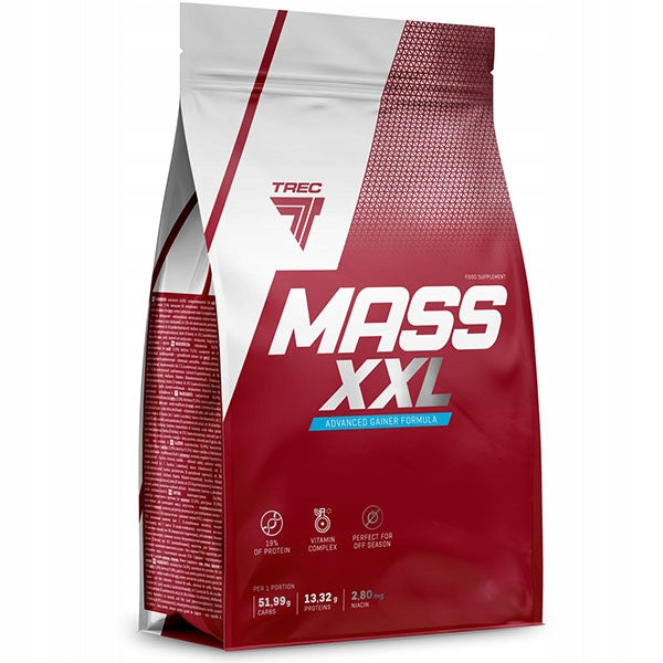 TREC GAINER MASS XXL 3000G CONDITIONER FOR MASS PROTEIN WPC 80 VITAMINS COCKTAIL Packaging status original