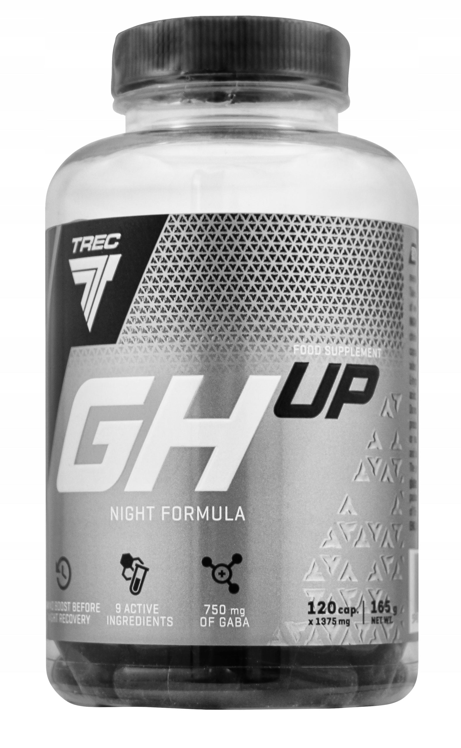 TREC GH UP 120 kaps GROWTH HORMONE MASS MUSCLE STRENGTH TESTOSTERONE BOOSTER Manufacturer code 5902114016043