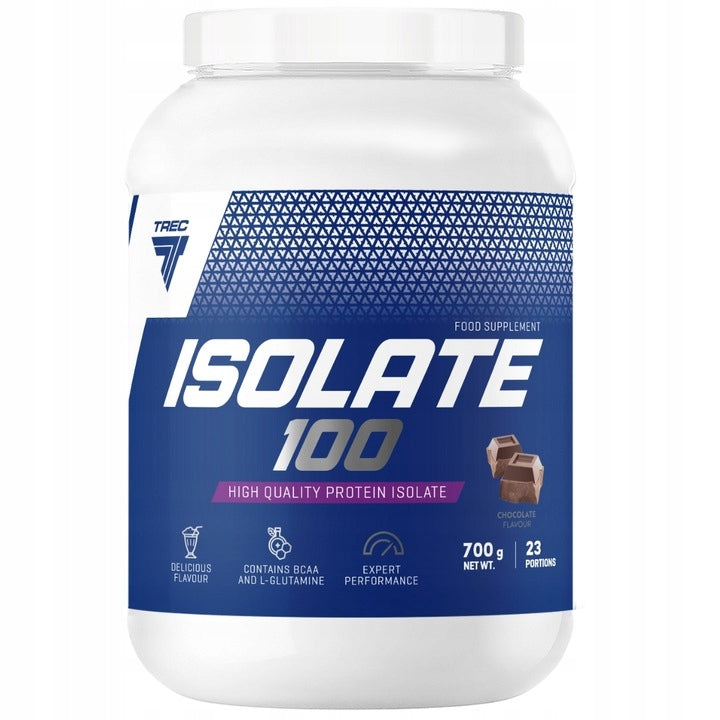 TREC ISOLATE 100 700G PROTEIN WPI ISOLATE STRENGTH MASS SCULPTURE MUSCLES CHOCOLATE EAN (GTIN) 5902114046194