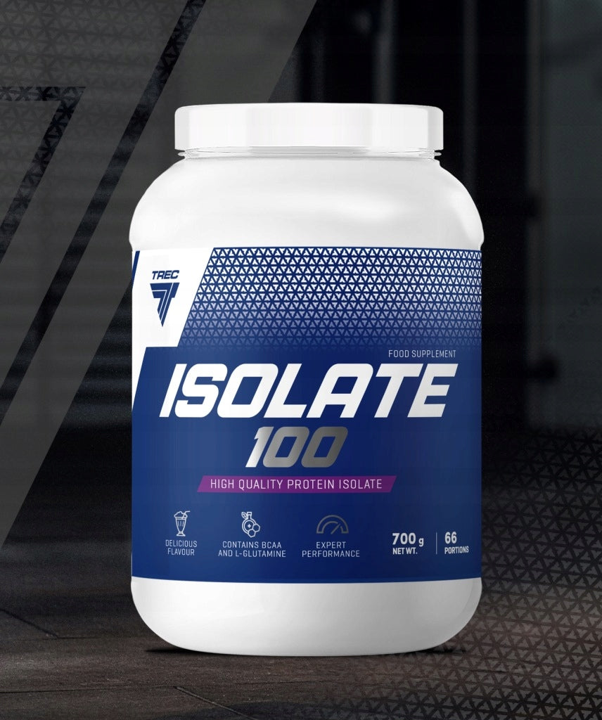 TREC ISOLATE 100 PROTEIN WPI ISOLATE STRENGTH MASS SCULPTURE PROTEIN SUPPLEMENT| 700g Packaging status original