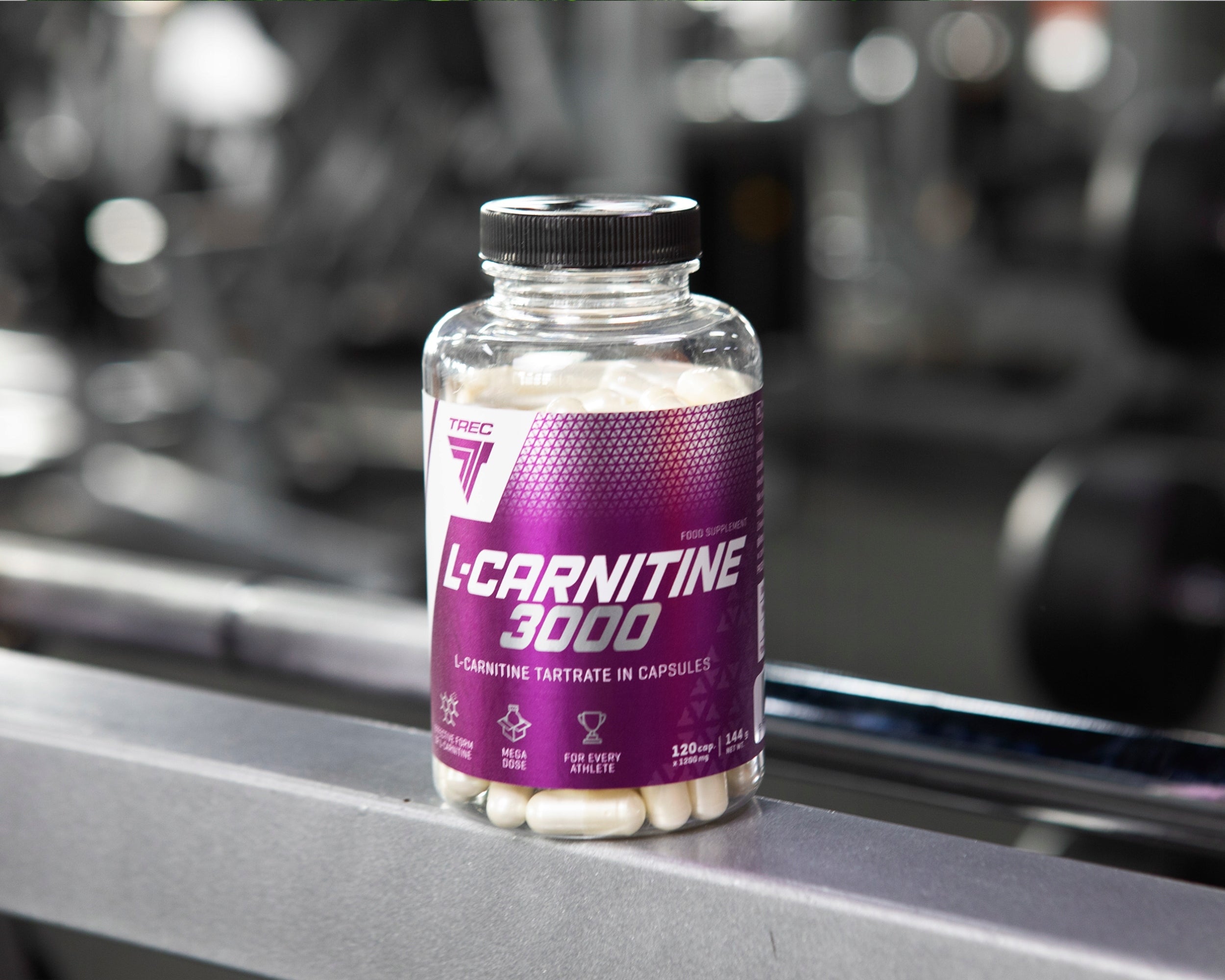 TREC L-CARNITINE 3000 120 kaps CARNITINE BURNER Expiration date at least six months from the date of purchase