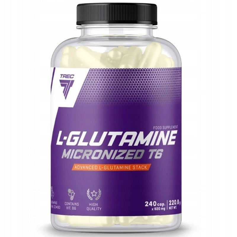 TREC L-GLUTAMINE MICRONIZED T6 240CA REGENERATION Expiration date at least six months from the date of purchase