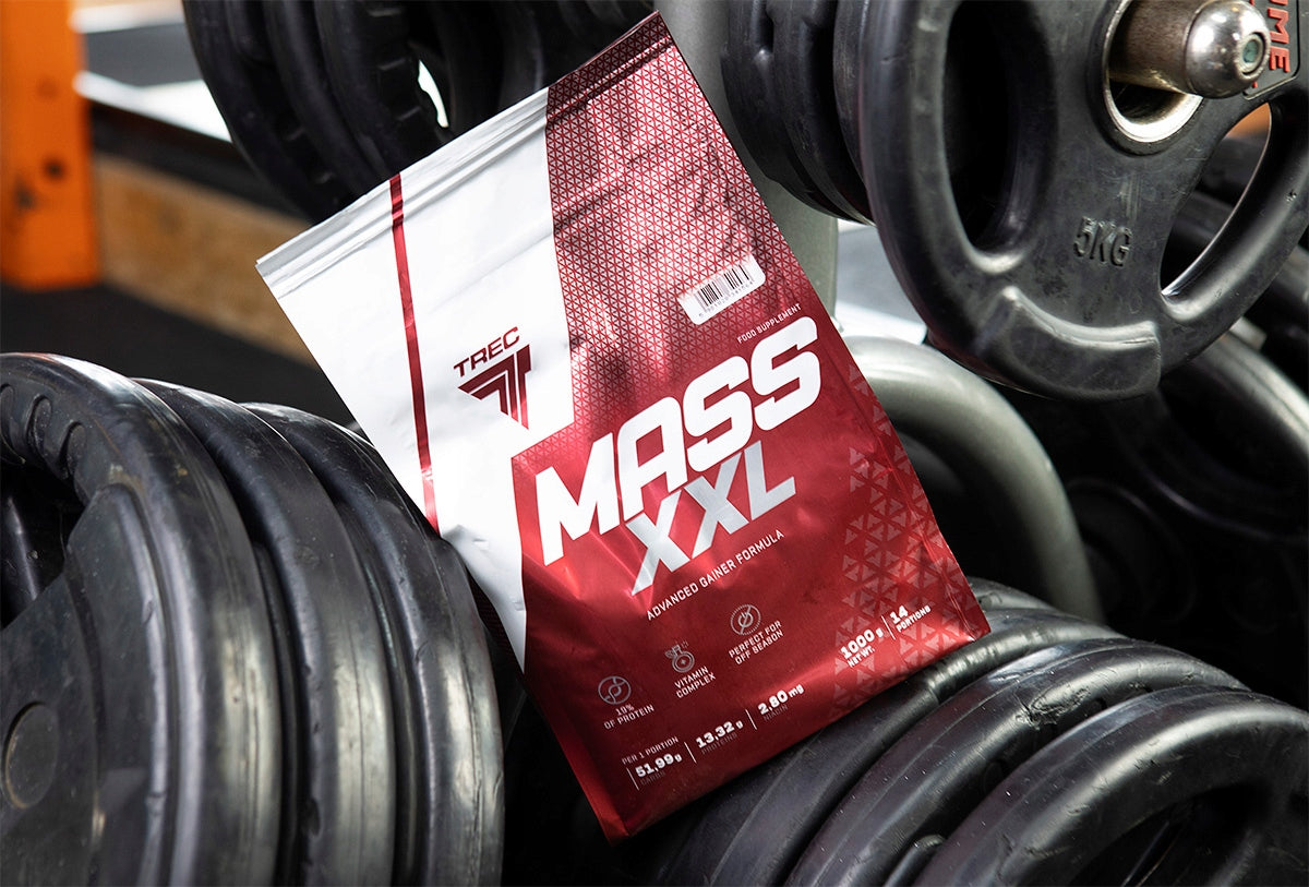 TREC MASS XXL 4800g | Conditioner for Mass | Protein Mass | Chocolate Expiration date at least 1 year from the date of purchase