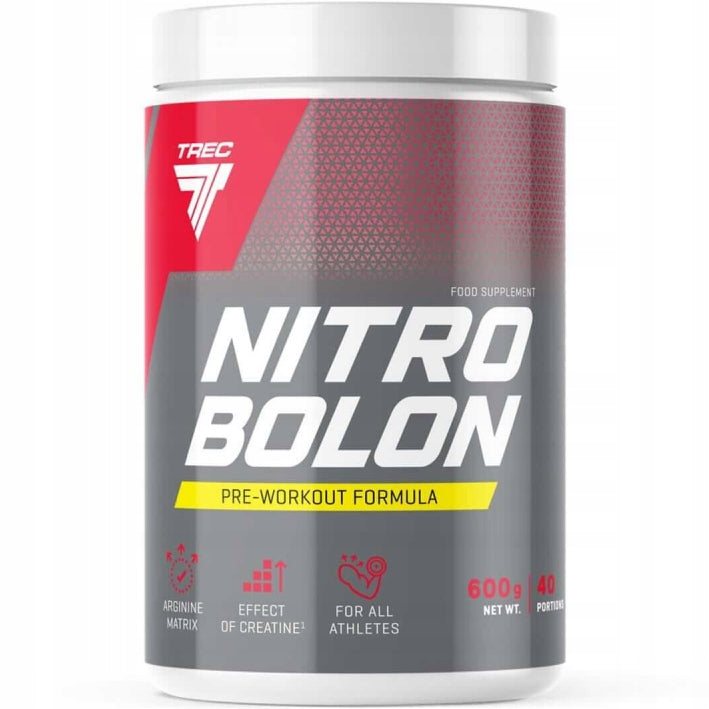 TREC NITROBOLON XXL STRONG Pre-workout CITRULLINE ARGININE AAKG CREATINE Packaging status original