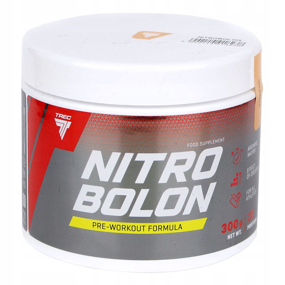 TREC NITROBOLONE 300G CITRULLINE AAKG CREATINE PUMP PRE-WORKOUT ORANGE EAN (GTIN) 5902114018238