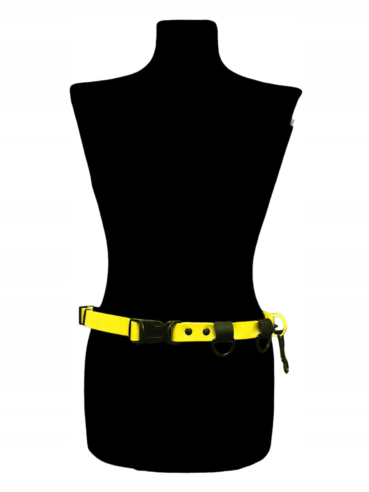 TREKKING HIP BELT FOR RUNNING WITH DOG STRONG WATERPROOF BIOTHANE PVC
