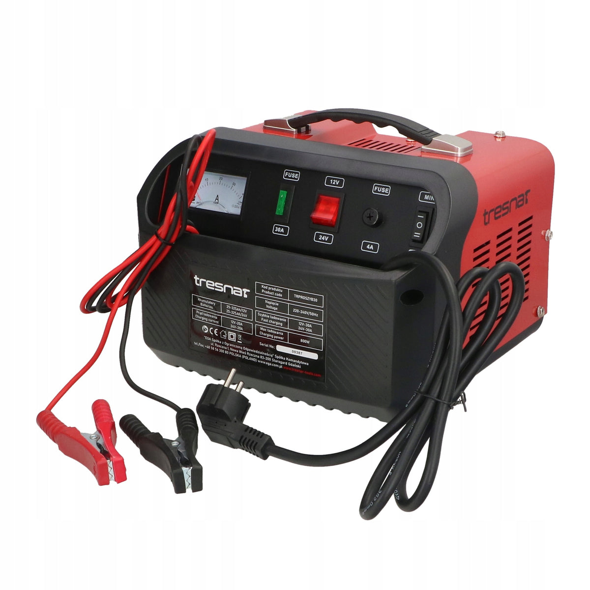 TRESNAR Fast charging rectifier 12/24V 30A