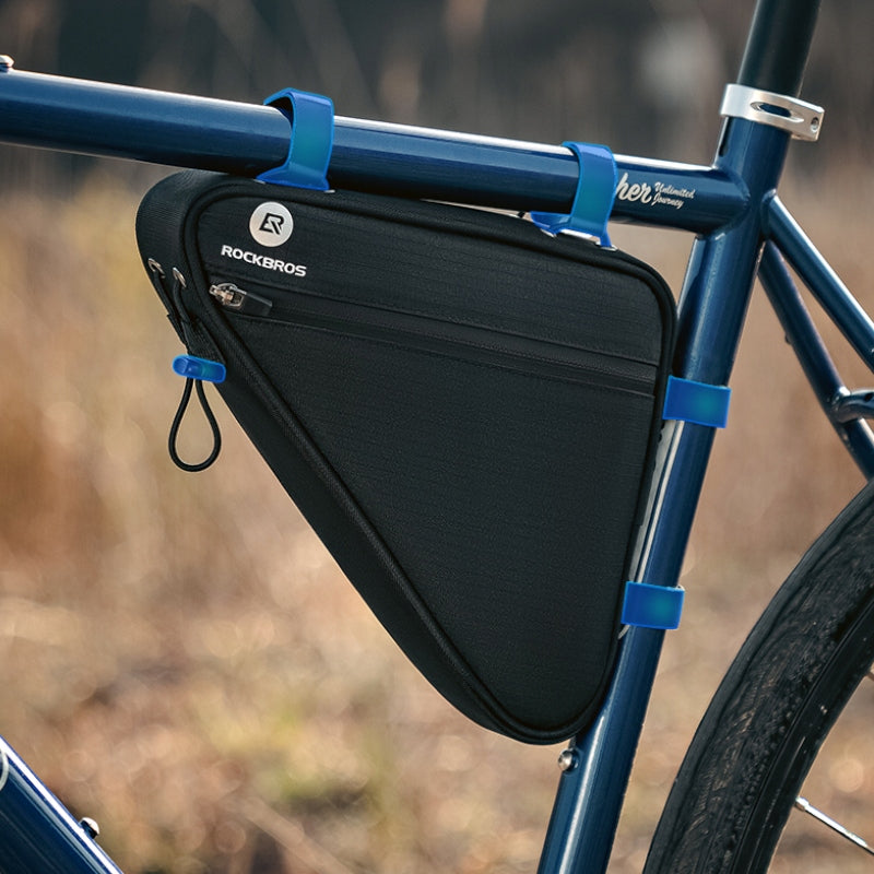 TRIANGULAR BICYCLE POUCH FOR FRAME BAG ROCKBROS Capacity 1.5 l