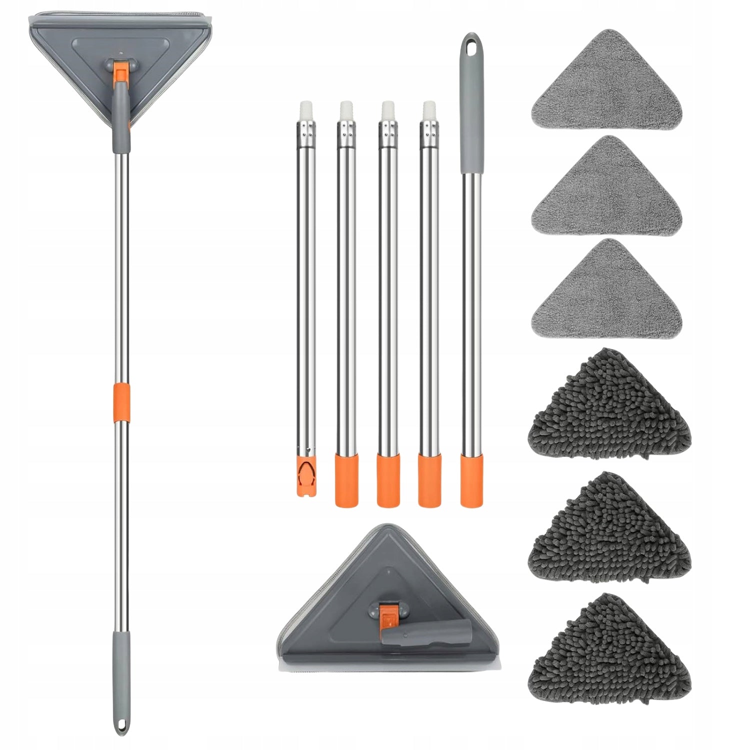 TRIANGULAR CLEANING MOP 360° ROTARY TELESCOPIC HOUSEHOLD