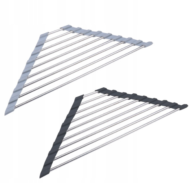 TRIANGULAR SILICONE DRAINER FOR SINK 2 PIECES