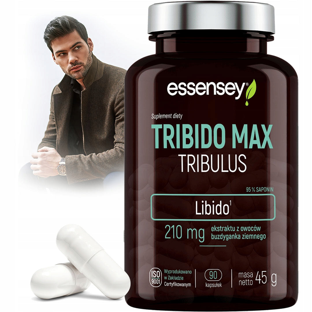 TRIBULUS 95% TRIBIDO MAX STRONG EXTRACT LIBIDO POTENCY SEX DESIRE 90DAYS