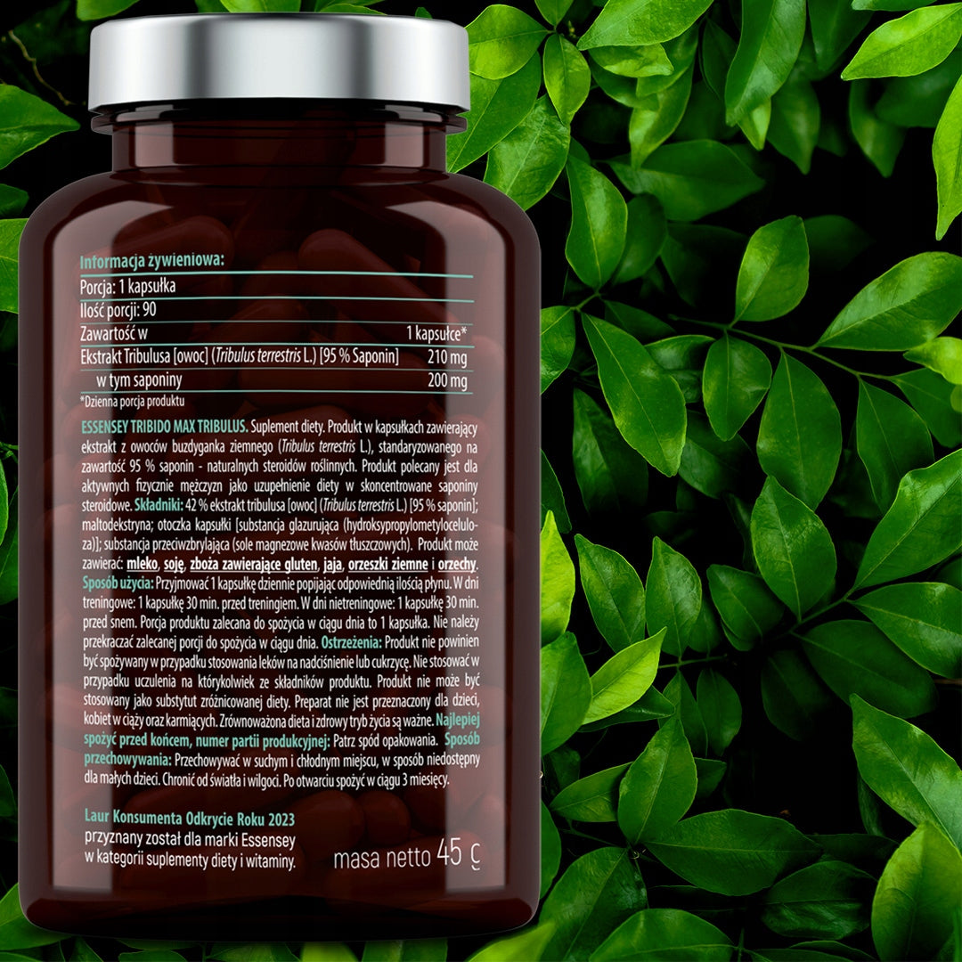 TRIBULUS FORTE STRONGEST EXTRACT 95% Testosterone Sex Libido POTENCY Packaging status original