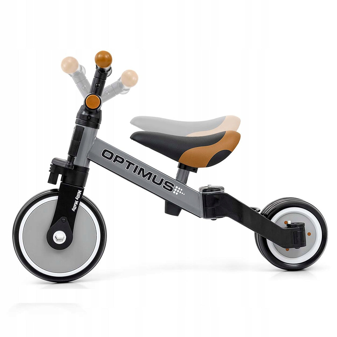 TRICYCLE RUNNING RIDE OPTIMUS 4in1 EVA WHEELS ADJUSTABLE 0-25KG Kid's age 12＋ months
