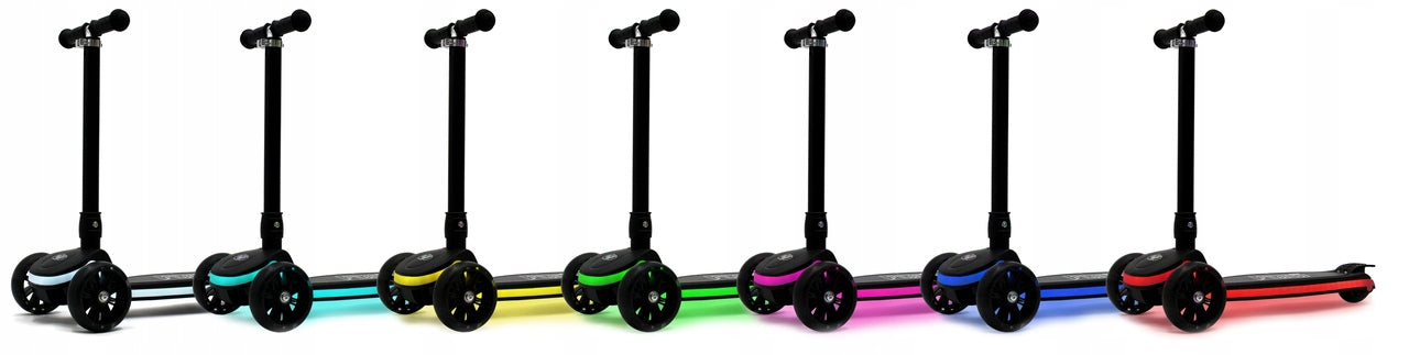 TRICYCLE SCOOTER FOR CHILDREN STARTBABY FLASH NEON LED 50kg BALANCE Number of wheels 3
