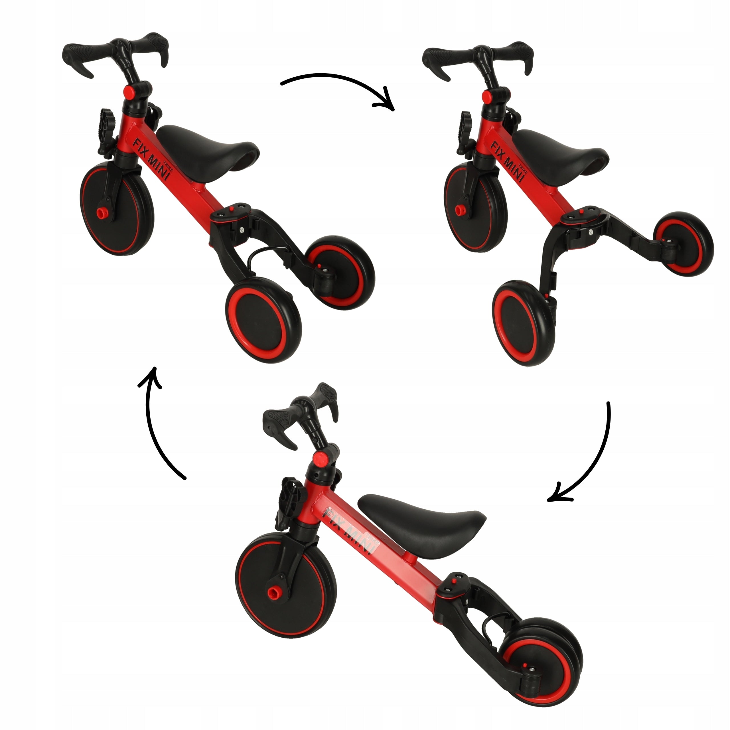 TRICYCLE WITH PEDALS CHILDREN'S BIKE FOR 2 3 4 YEAR OLD 3IN1 BIKE Manufacturer code KX5377_2